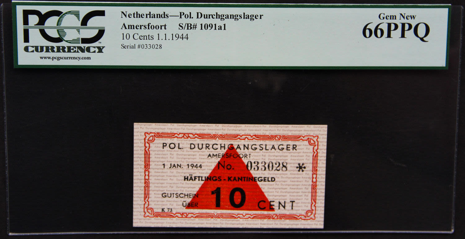 Netherlands - 10 cents 1944. - 1 0