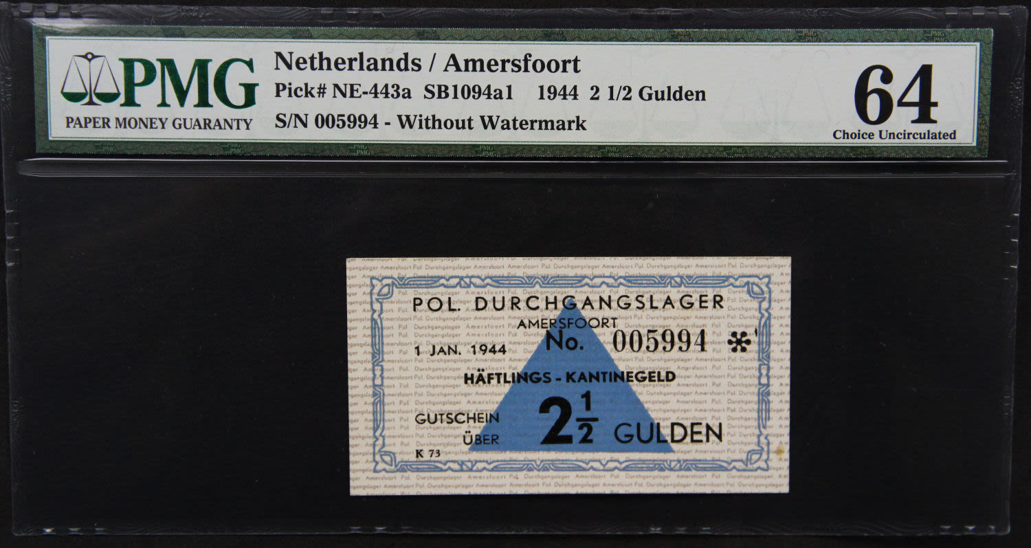 Netherlands - 2.5 gulden 1944. - 1 0