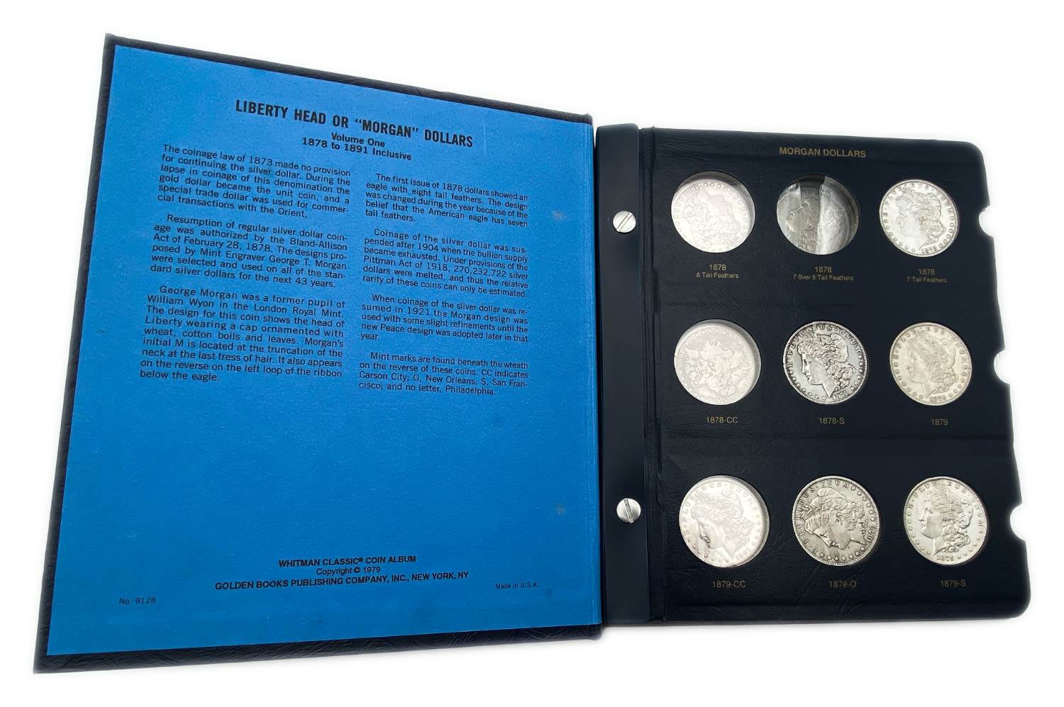 USA - Lot of 27 coins of 1 Morgan Dollar - Different years, in specail album - Silver
The Morgan ... - 1 0