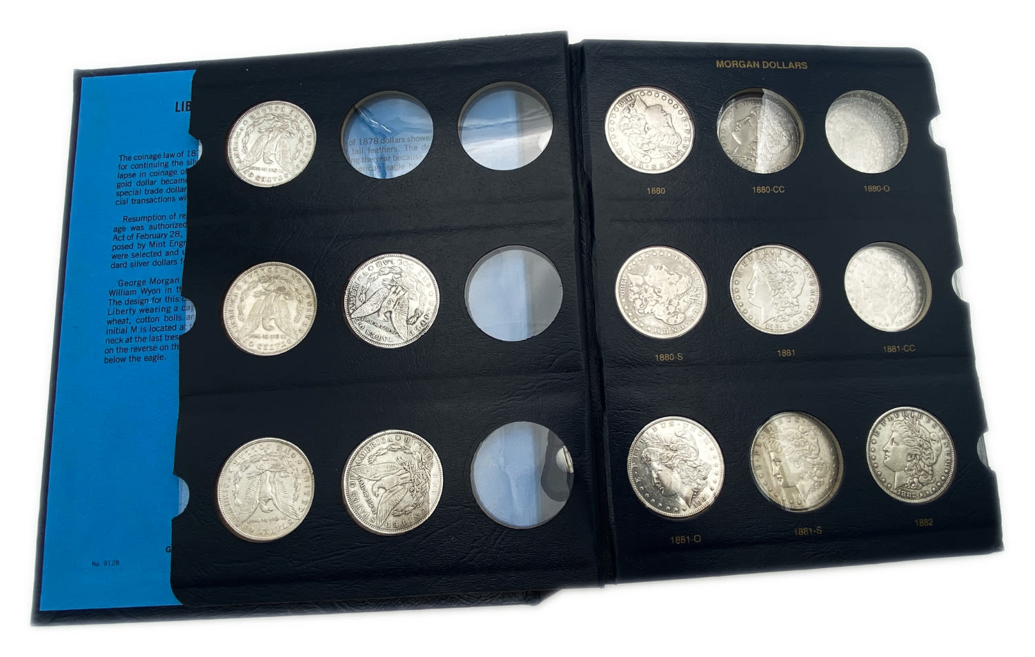 USA - Lot of 27 coins of 1 Morgan Dollar - Different years, in specail album - Silver
The Morgan ... - 1 1