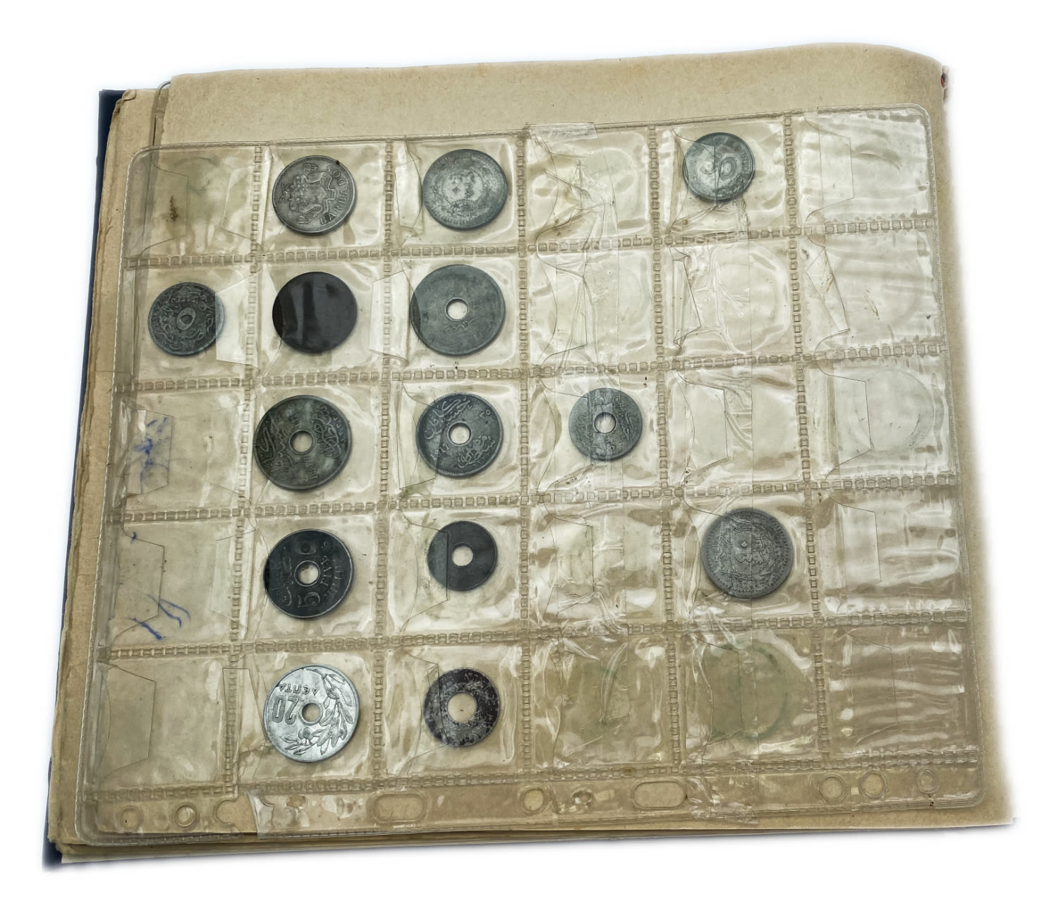 World - a large collection of world coins, are in the album and special pages for storing coins - there are quite a ... - 1 5