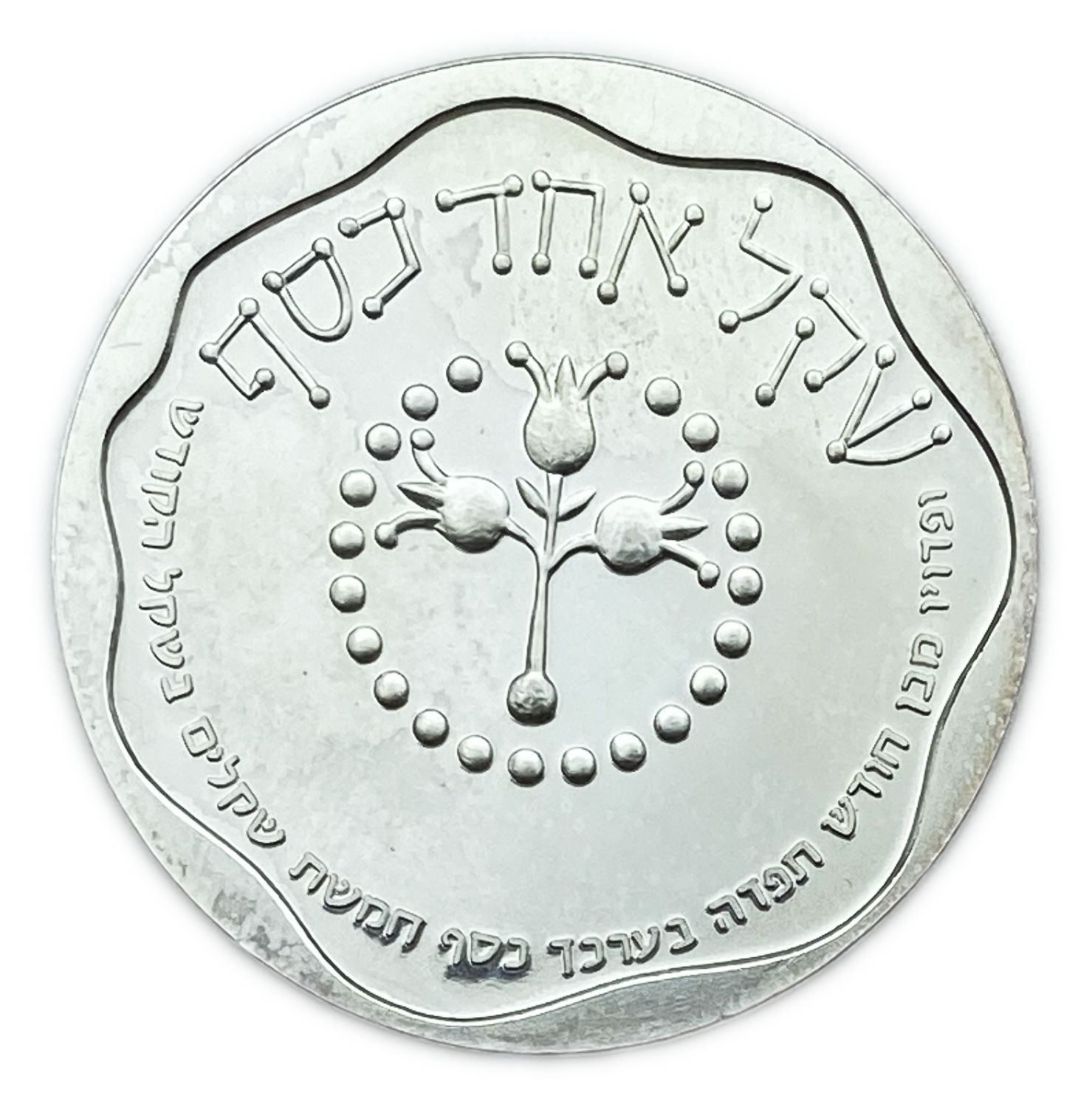 Judaica / Zionism - Son Redemption Coin, Private Edition, Made of Silver
Face: A relief of a pair of ... - 1 0