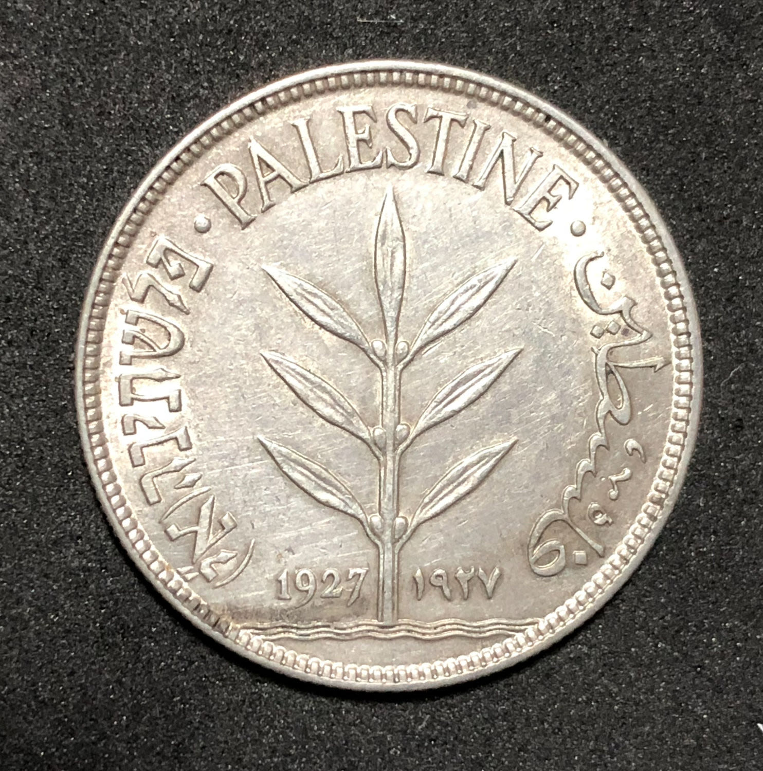 Palestine - 100 mils 1927. - 1 0