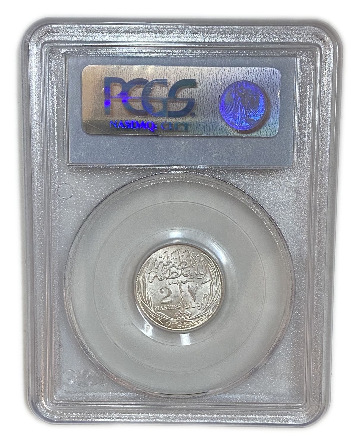 Egypt - 2 Piastre 1917H - PCGS MS63
Late in the Ottoman period, many different currencies went into ... - 1 3