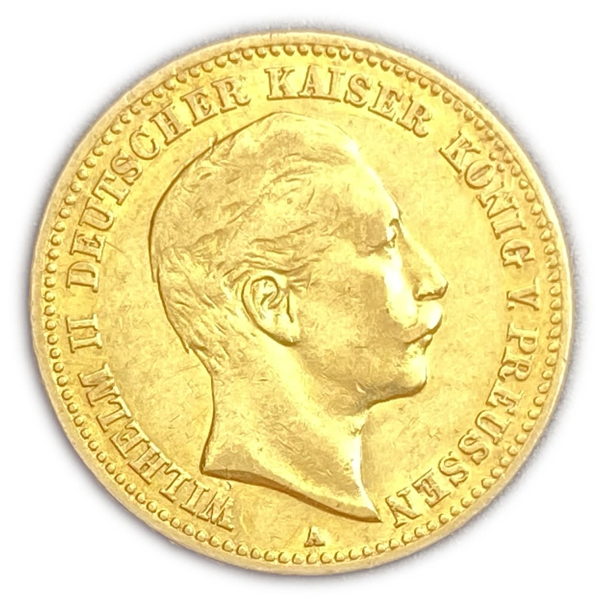 Germany - 10 Mark 1898 - Gold 900, 3.98 g, 19.5 mm
Goldmark (German: Goldmark, literally: gold ...