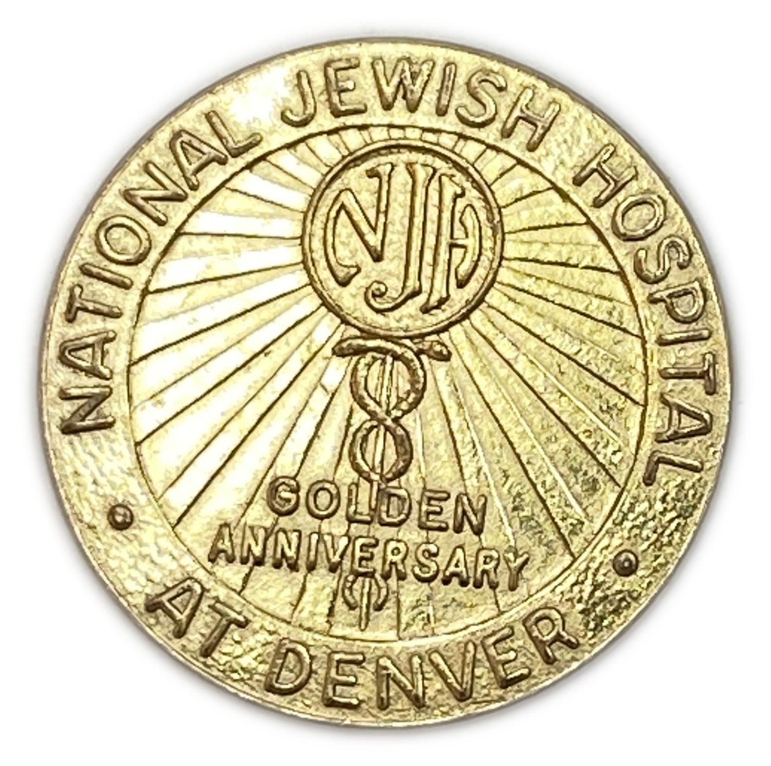 Judaica / Zionism - A token marking the 50th anniversary of the Jewish Hospital in Canada - 1949
The ... - 1 0