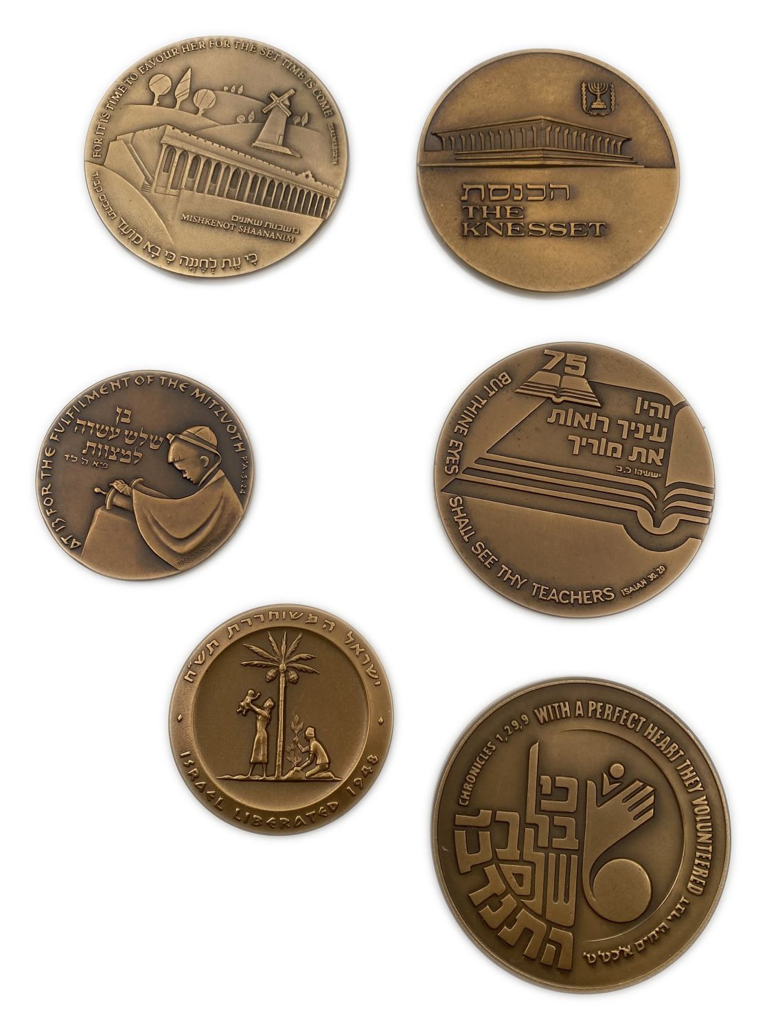 Israel - A collection of 11 medals from the Government Coins and Medals Company.
Different years and ... - 1 3