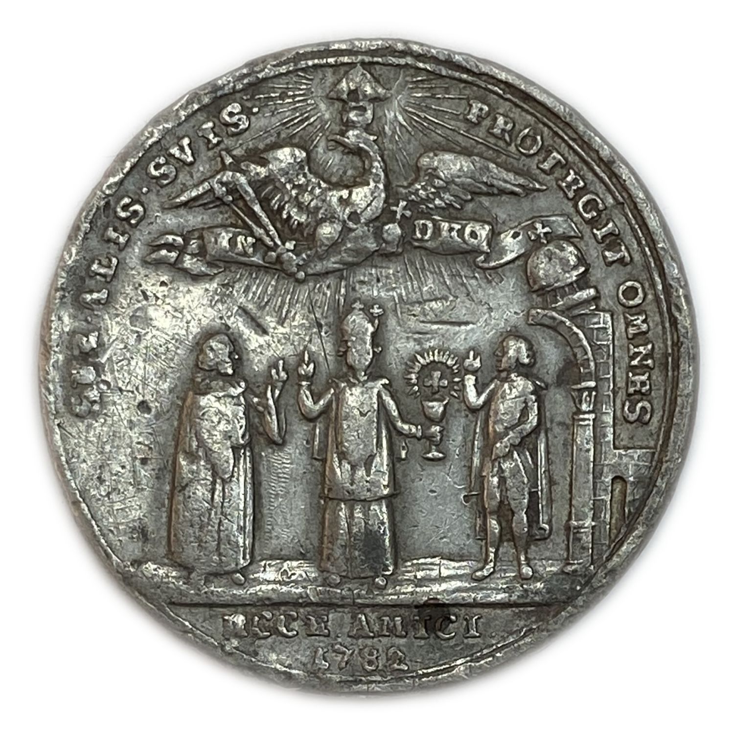 Judaica / Zionism - Rare medal "Protestant & Jewish Religious Freedom" commemorating toleration and ... - 1 0