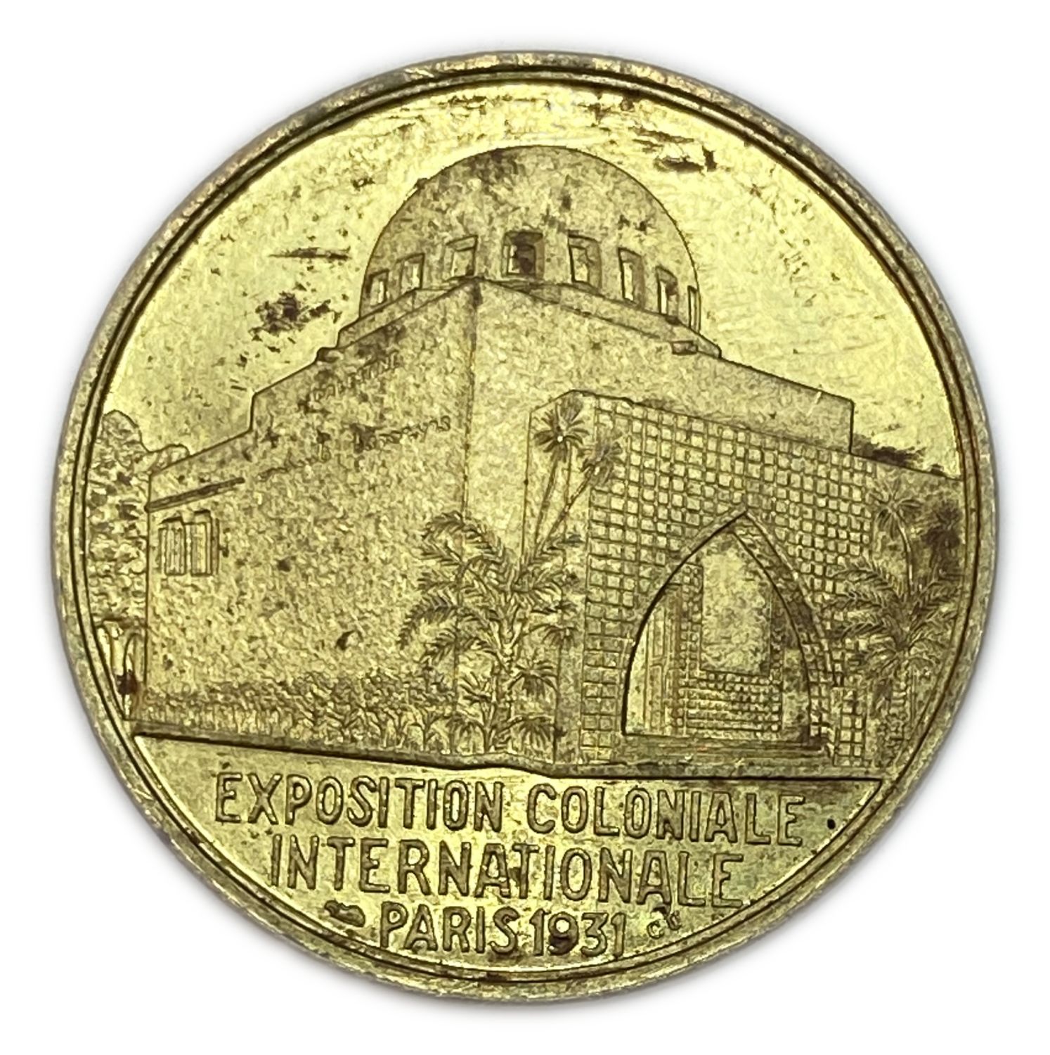 Judaica / Zionism - Medallion of the International Fair in Paris - 1931
A medallion awarded for the ... - 1 1