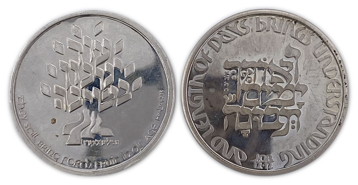 Israel - Two medals
Retirement - Meritorious Service - State Medal, 1982 - Silver ... - 1 0