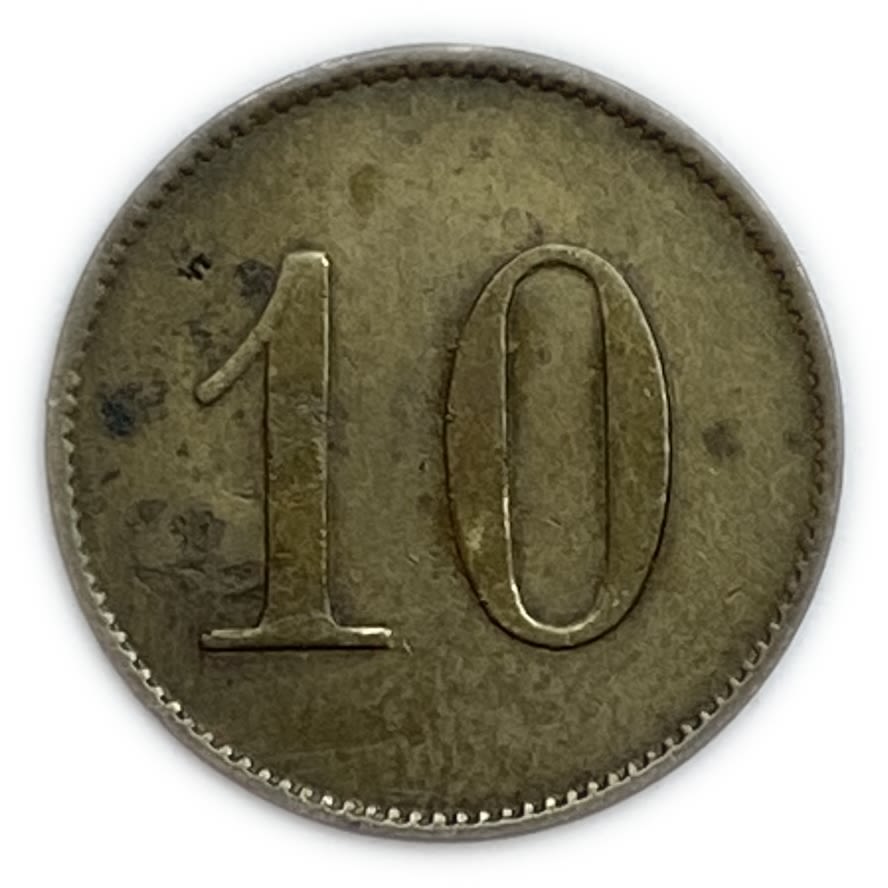 Palestine - Templar colonies token - 10 Paras 1880-1917 - First series - XF
The Templars were ... - 1 1