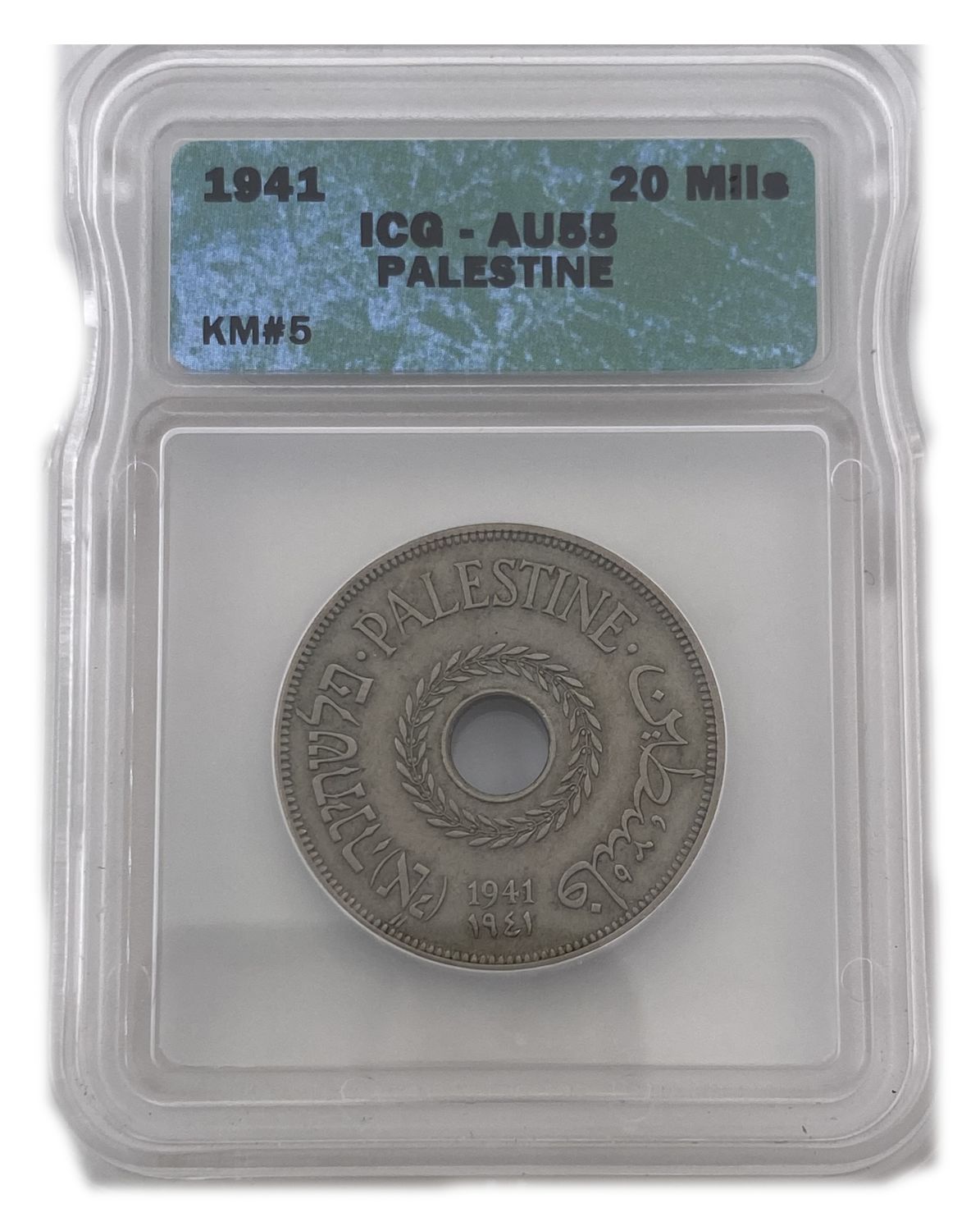 Palestine - 20 Mils 1941 - AU
MIL, was the Hebrew name of the coin that was legal in Israel during ... - 1 2