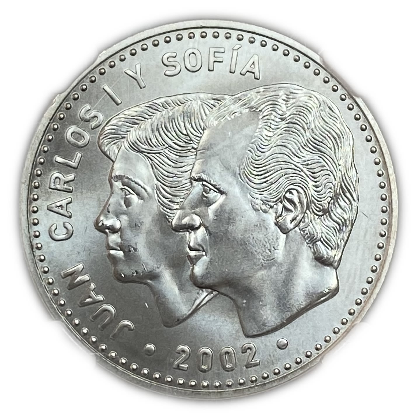 Spain - Pair of 2 medals, "spanish presidency of the eu 2002", "europa e os novos mundos pedro alvares cabral" - Silver - 1 4