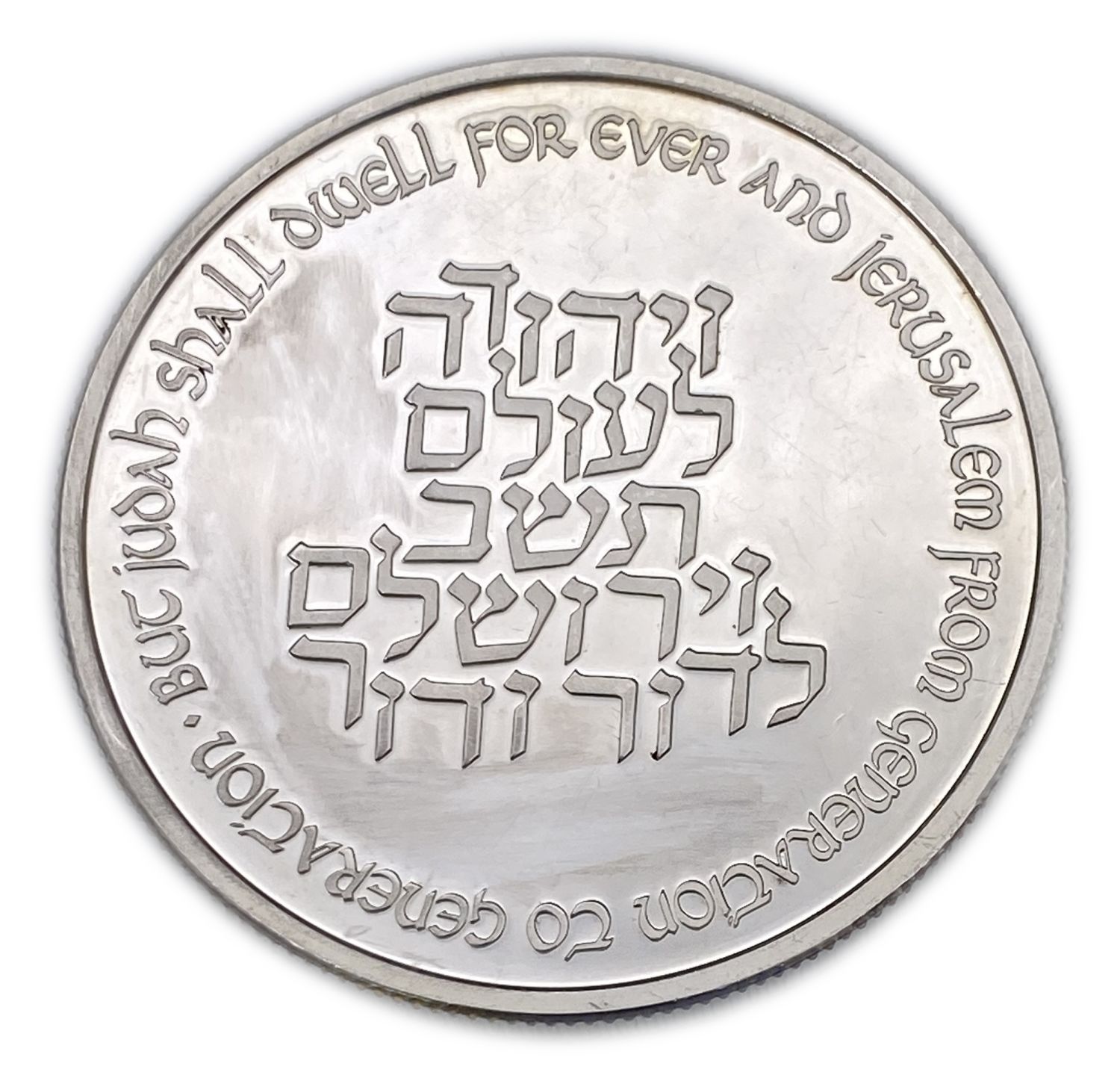 Israel - Jerusalem - 3000 Years - Silver 999 , 155.5 g , 65 mm
Cleaned with a few scratches
... - 1 1