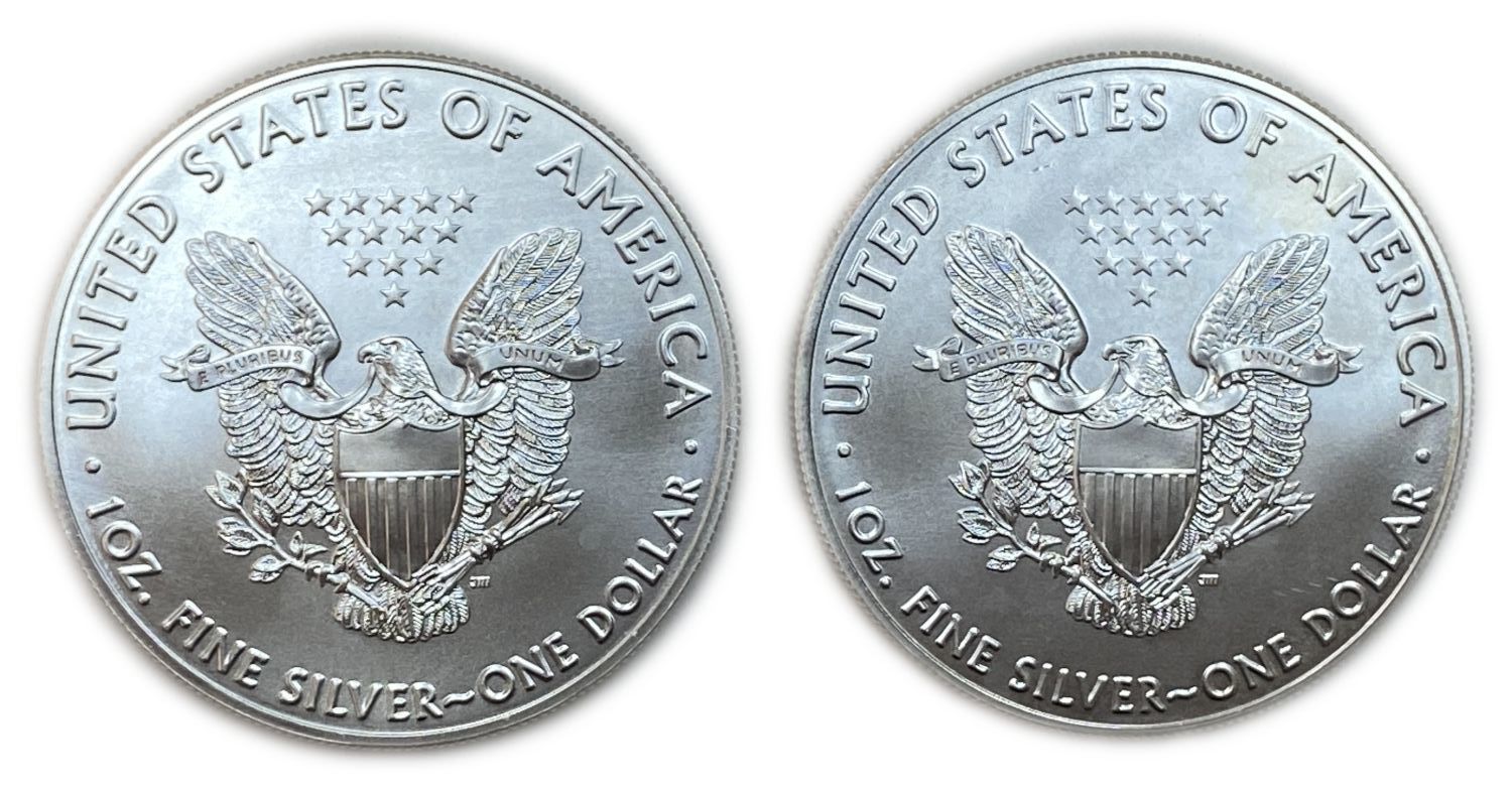 US - Pair coins of 1 DOllar 2019 - "Walking Librety - Silver Eagle" - UNC
American Eagle ... - 1 1