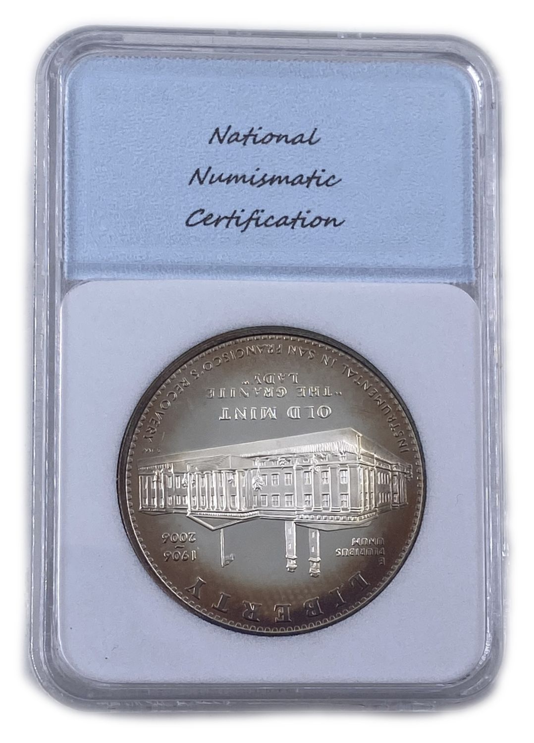 USA - 1 Dollar 2006-S - PROOF coin bearing the old coin mintage in San Francisco - UNC
Silver ... - 1 3