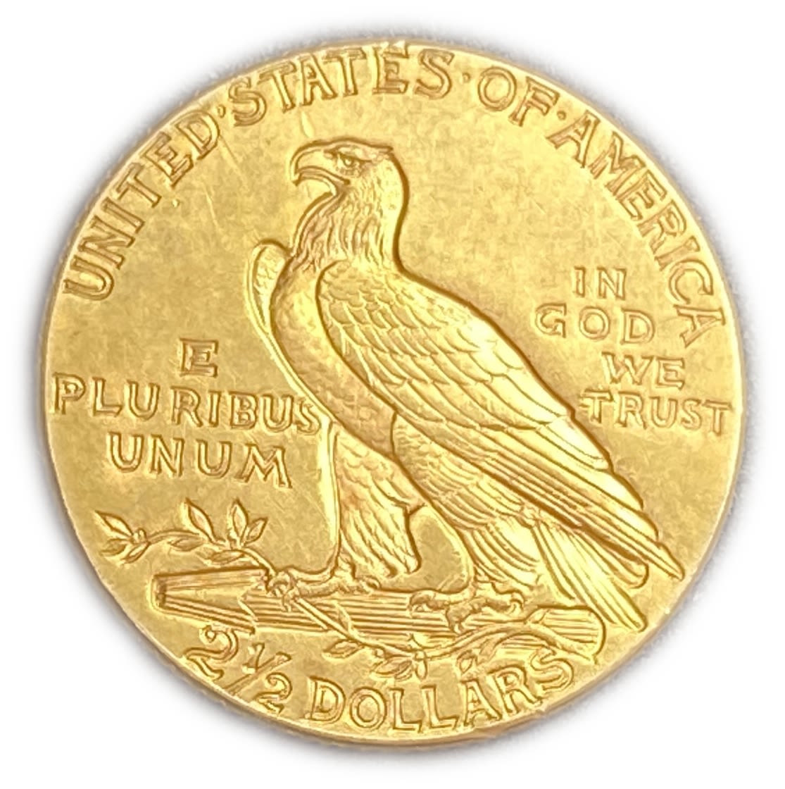 USA - 2.5 Dollar 1927 - "Indian Head" - Gold 900, 4.13 g, 18 mm - Mintage 388,000 - 1 1