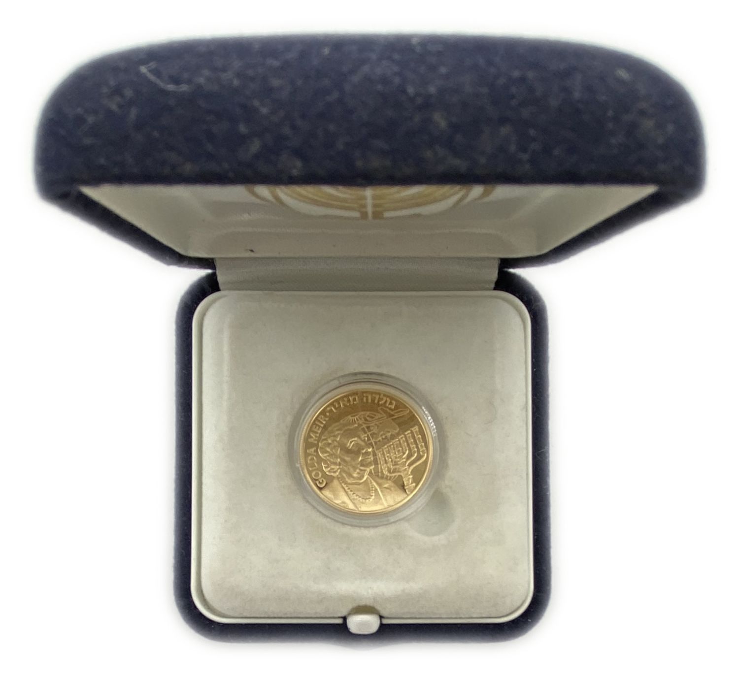 ISRAEL - Golda Meir - 100 Euro 1996 - Gold 916 , 3.5g , , 20.8 mm
Fourth medal in the "Prime ... - 1 2