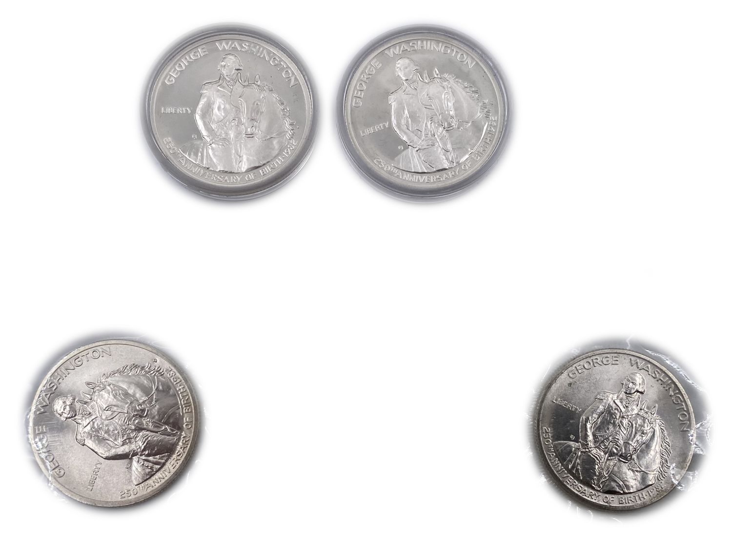 USA - Lot of 9 coins and silver medals - 1 3