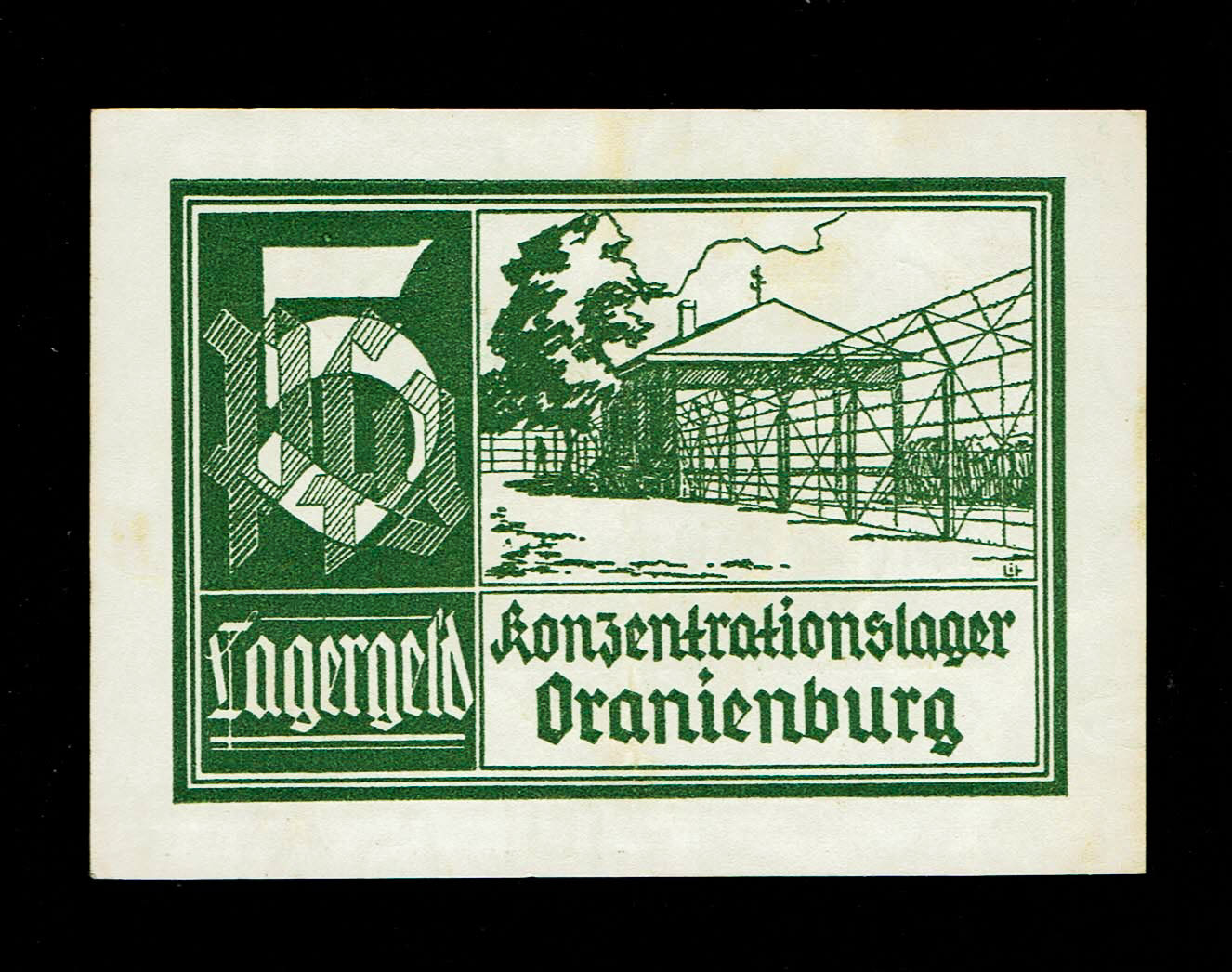 Holocaust and extermination camps banknotes - 5 March 1933 - AU - With Watermark - Rare
Oranienburg ... - 1 0