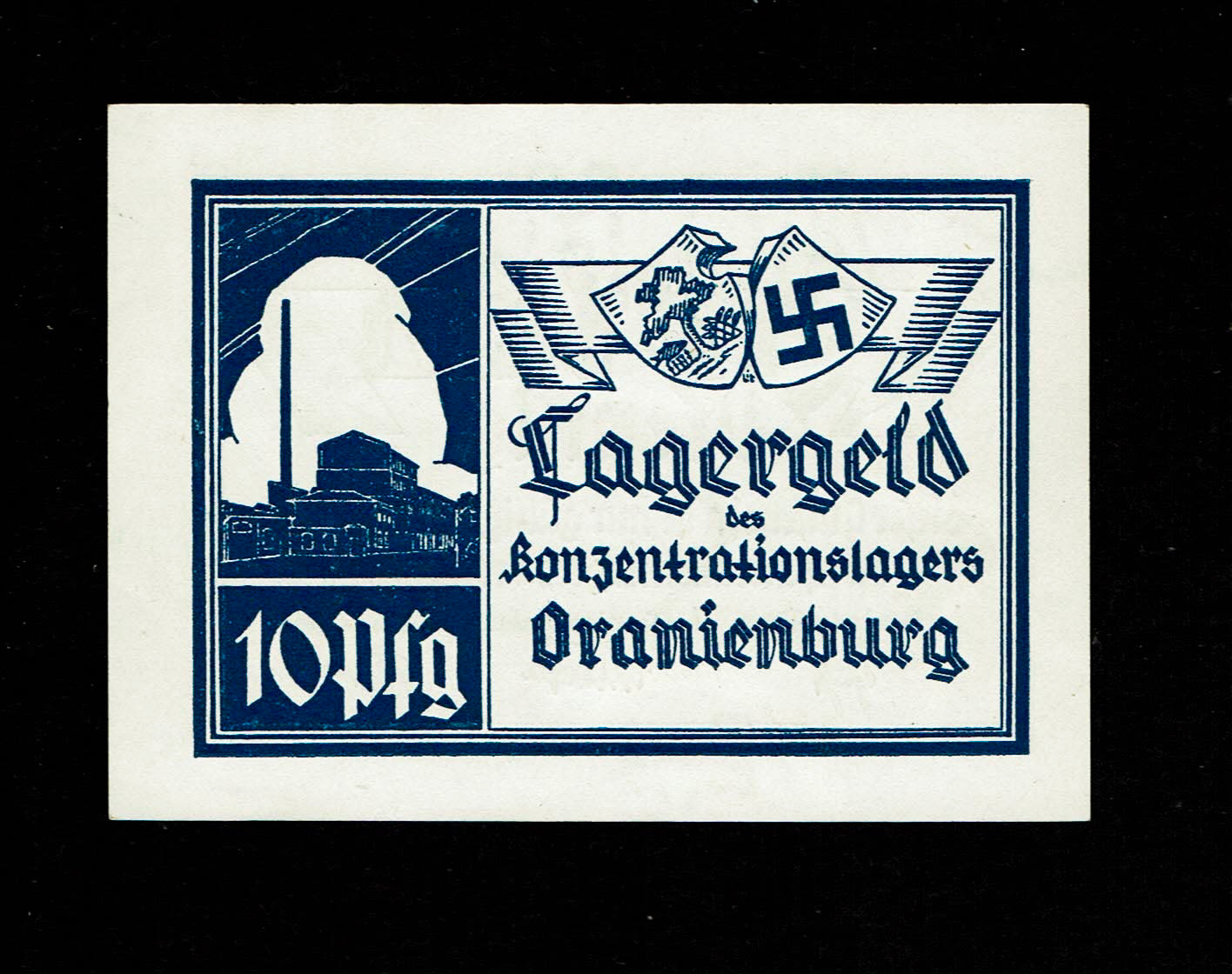 Holocaust and extermination camps banknotes - 10 March 1933 - AU-UNC - With Watermark - Rare
... - 1 0