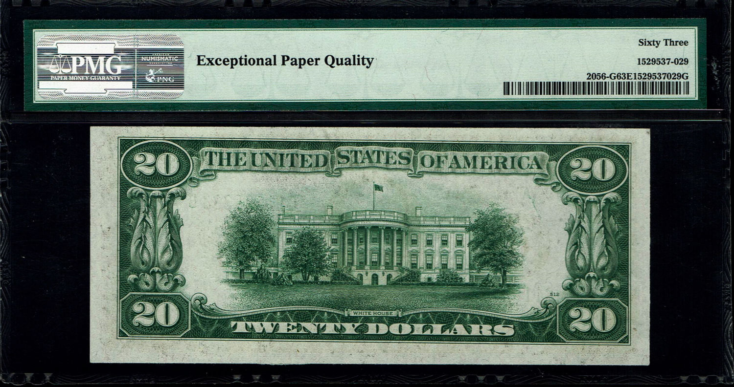 USA - 20 Dollars 1934 - PMG 63 EPQ
The dollar (or US dollar, also known as the US dollar or ... - 1 1