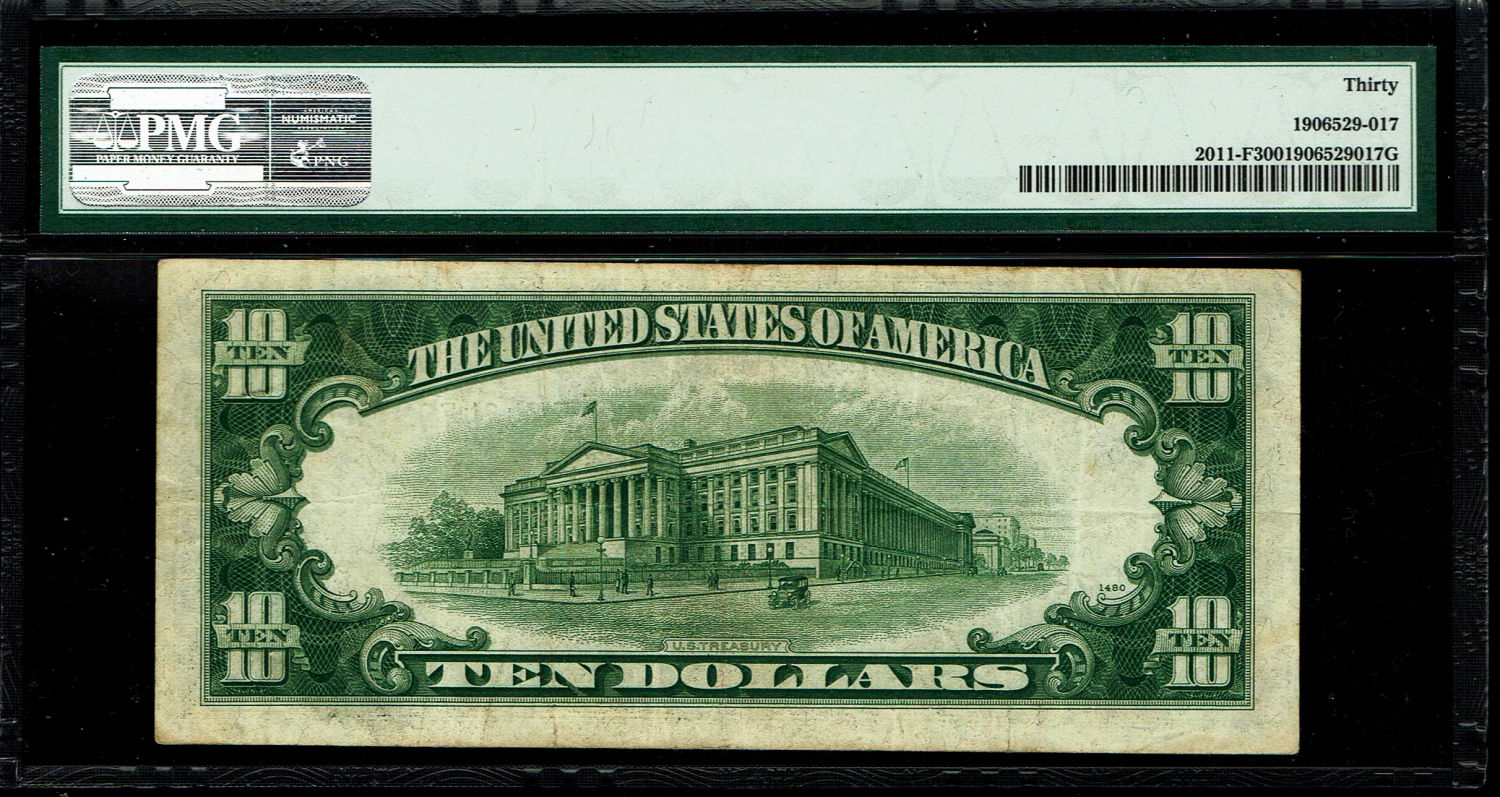 USA - 10 Dollars 1950 - PMG 30
The dollar (or US dollar, also known as the US dollar or US dollar) ... - 1 1