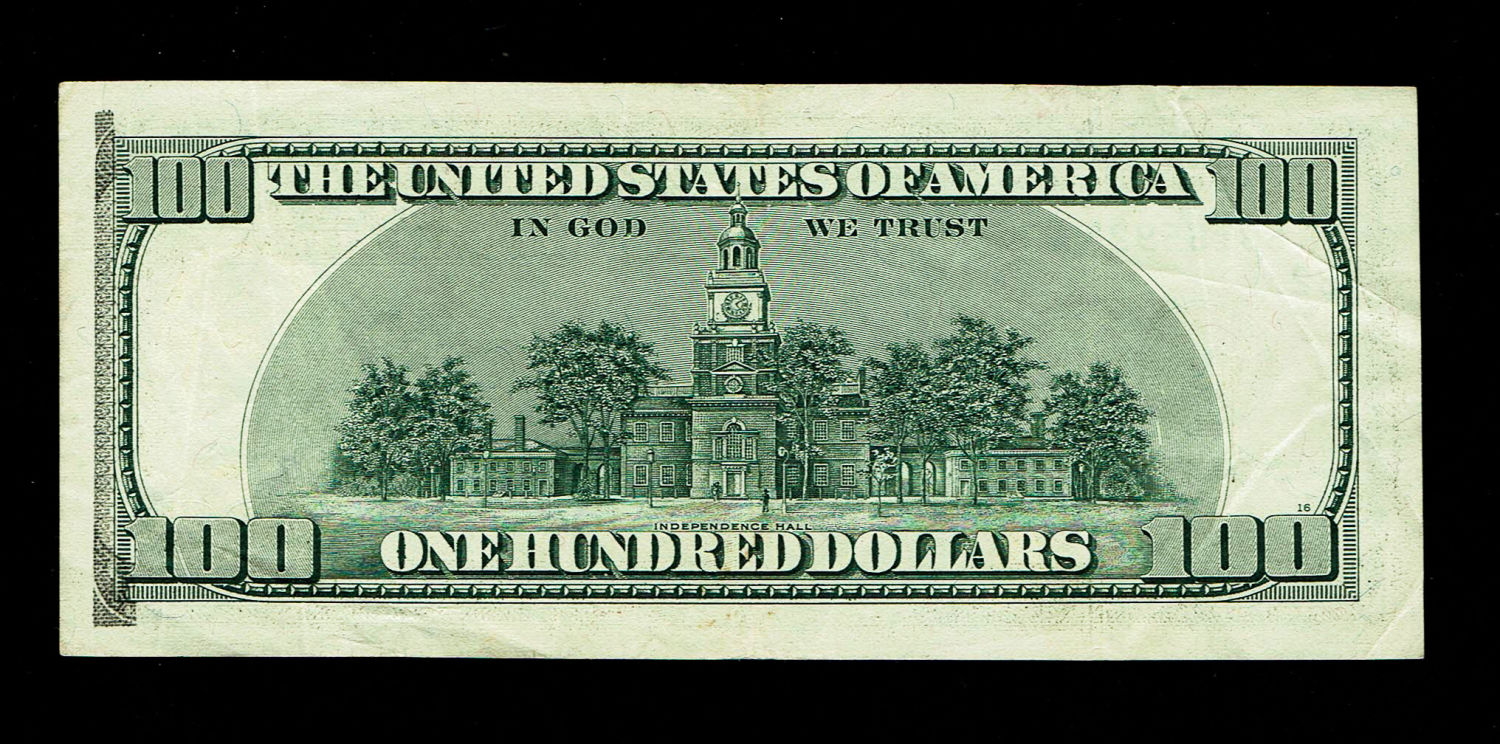 US - 100 Dollars 1996 - Printing Error - VF
The dollar (or US dollar, also known as the US dollar ... - 1 1