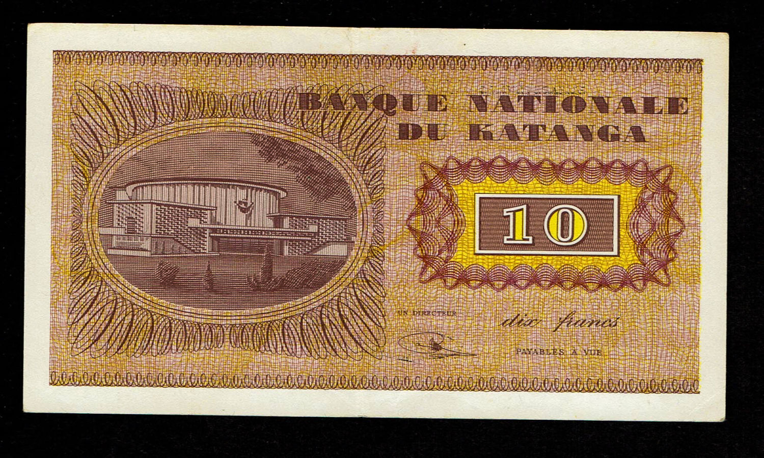 Katanga - 10 Franck 1960 - AU
Katanga was an unrecognized state that declared its independence from ... - 1 1