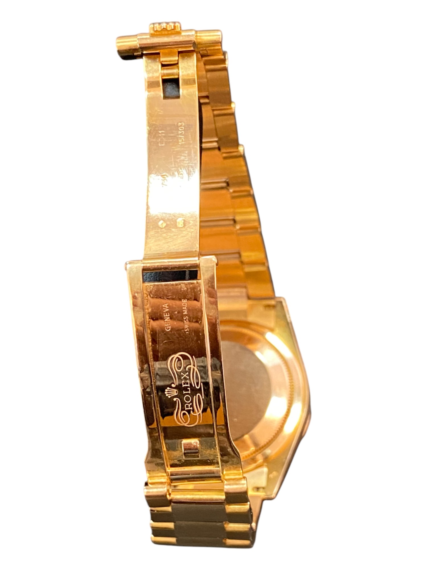 Rolex Day Date Rose Gold 36 mm Ref 118205 - 2 links short - 1 5