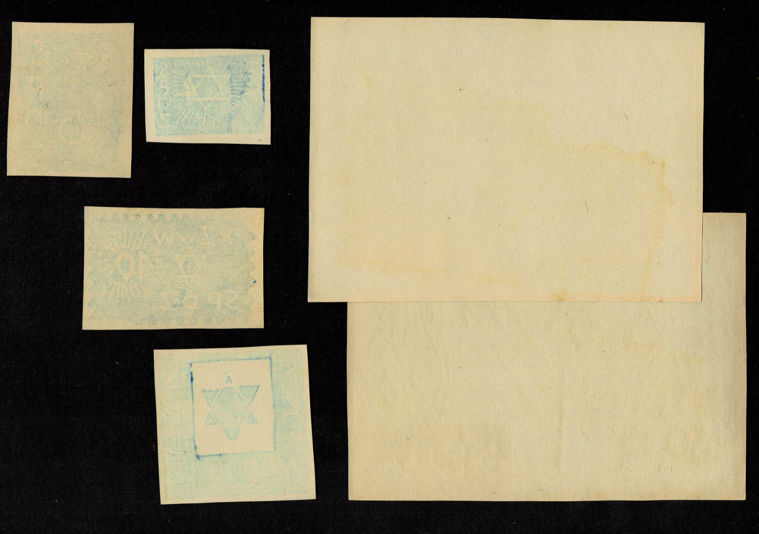 Holocaust concentration camps money - Poland - Warsaw, complete set of ghetto warsaw. - 1 1