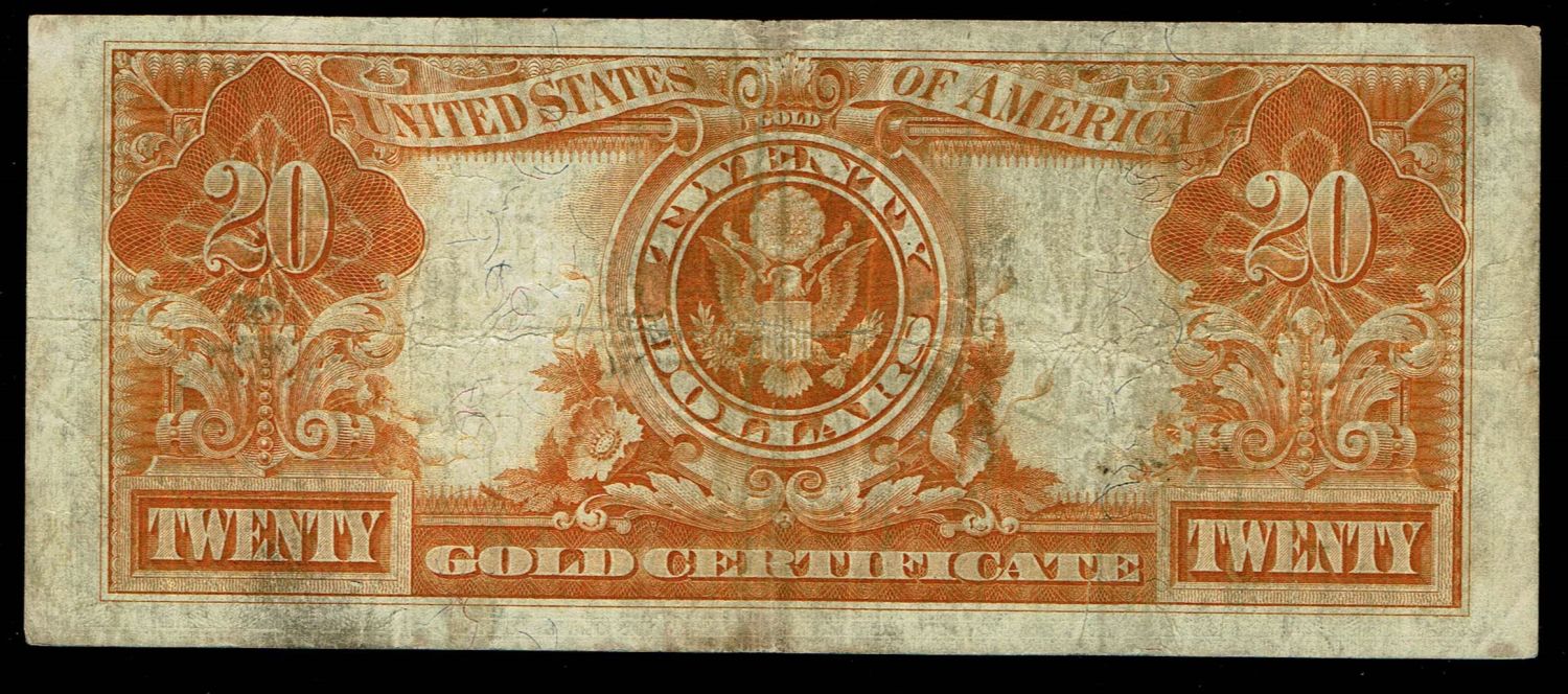 USA - 20 Dollar 1922 - F - Gold certificate - 1 1