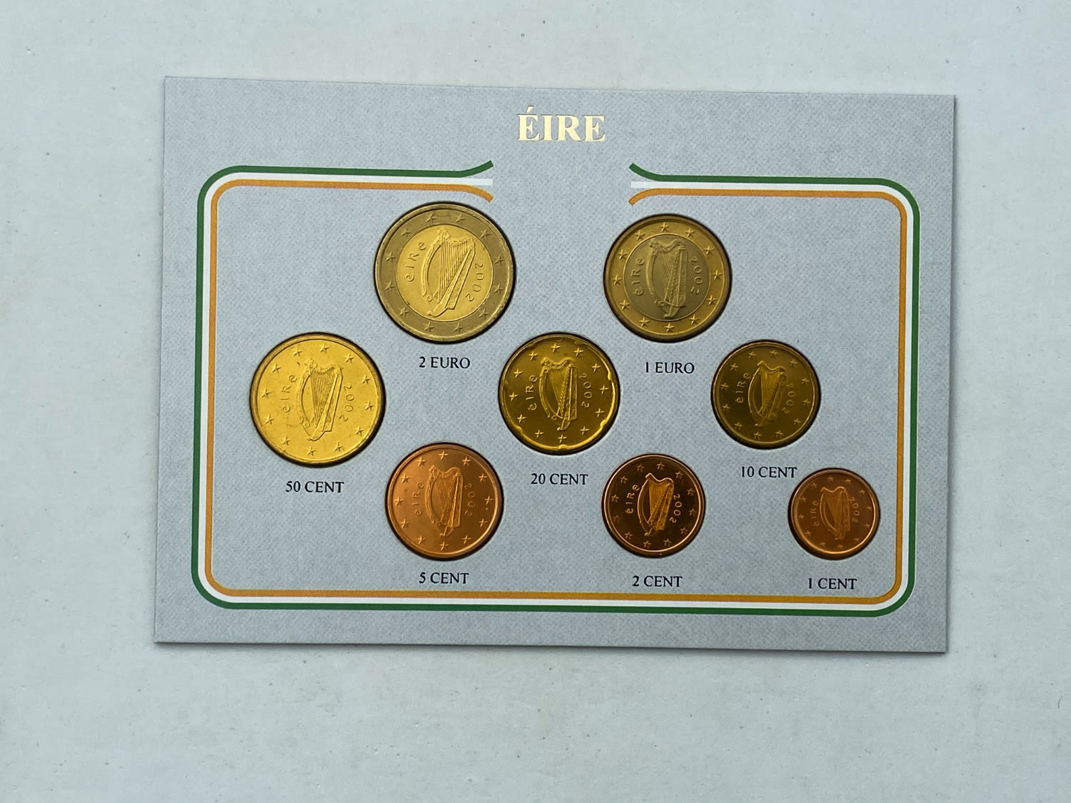 Europe - Lot of 12 sets of Euro coins, different countries - UNC Conditions - 1 14