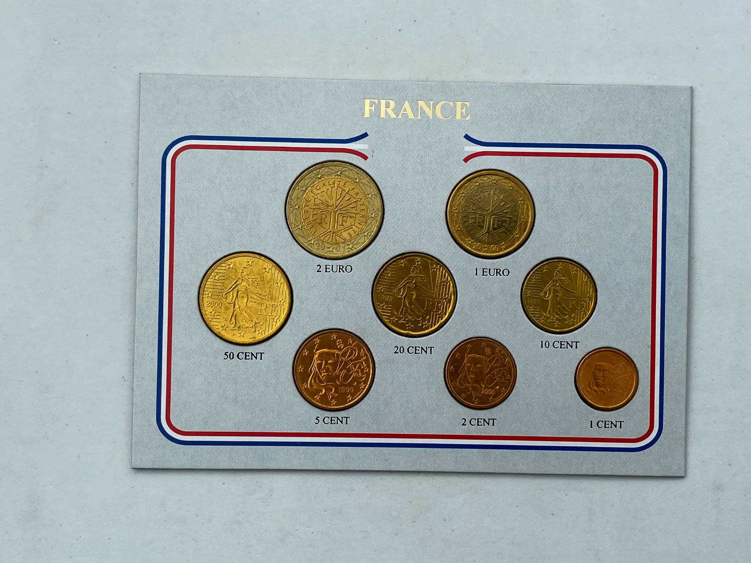 Europe - Lot of 12 sets of Euro coins, different countries - UNC Conditions - 1 3