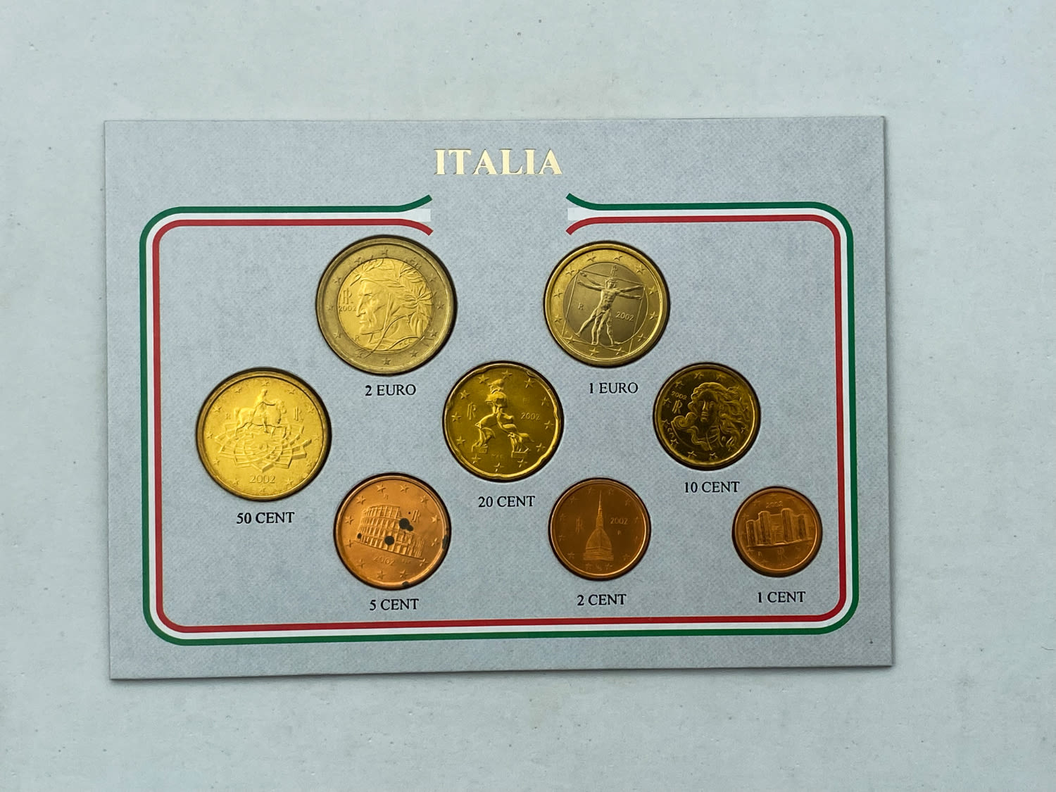 Europe - Lot of 12 sets of Euro coins, different countries - UNC Conditions - 1 12