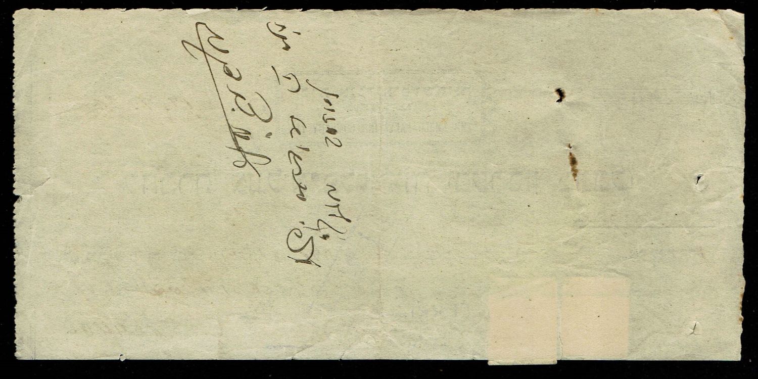 Palestine - A group of 5 uncommon checks, some of them very rare + a receipt from the municipality of Tel Aviv at ... - 1 8