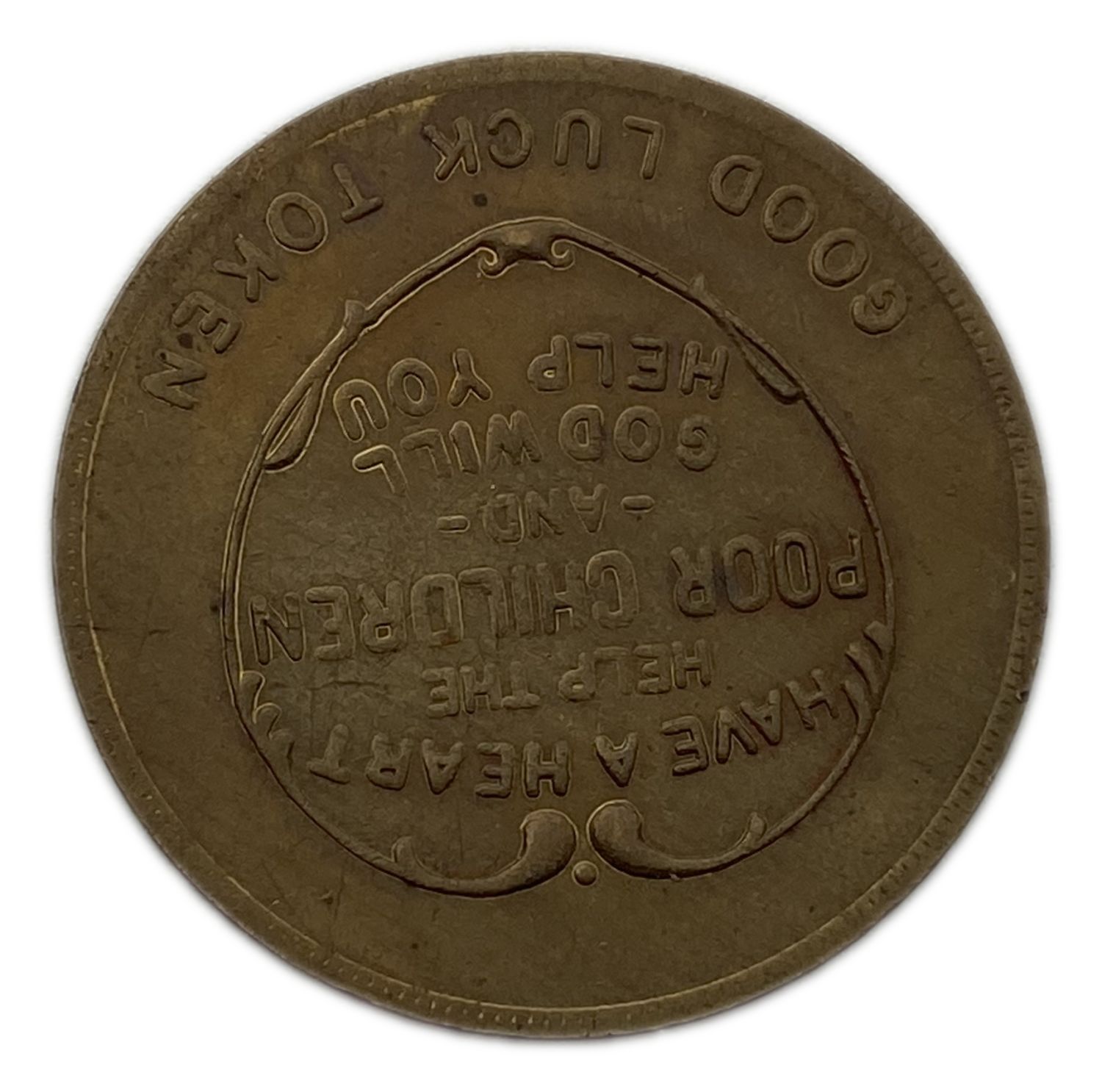 Judaica / Zionisim - USA, Donation token - Rabbi Akibah Eiger. - 1 1