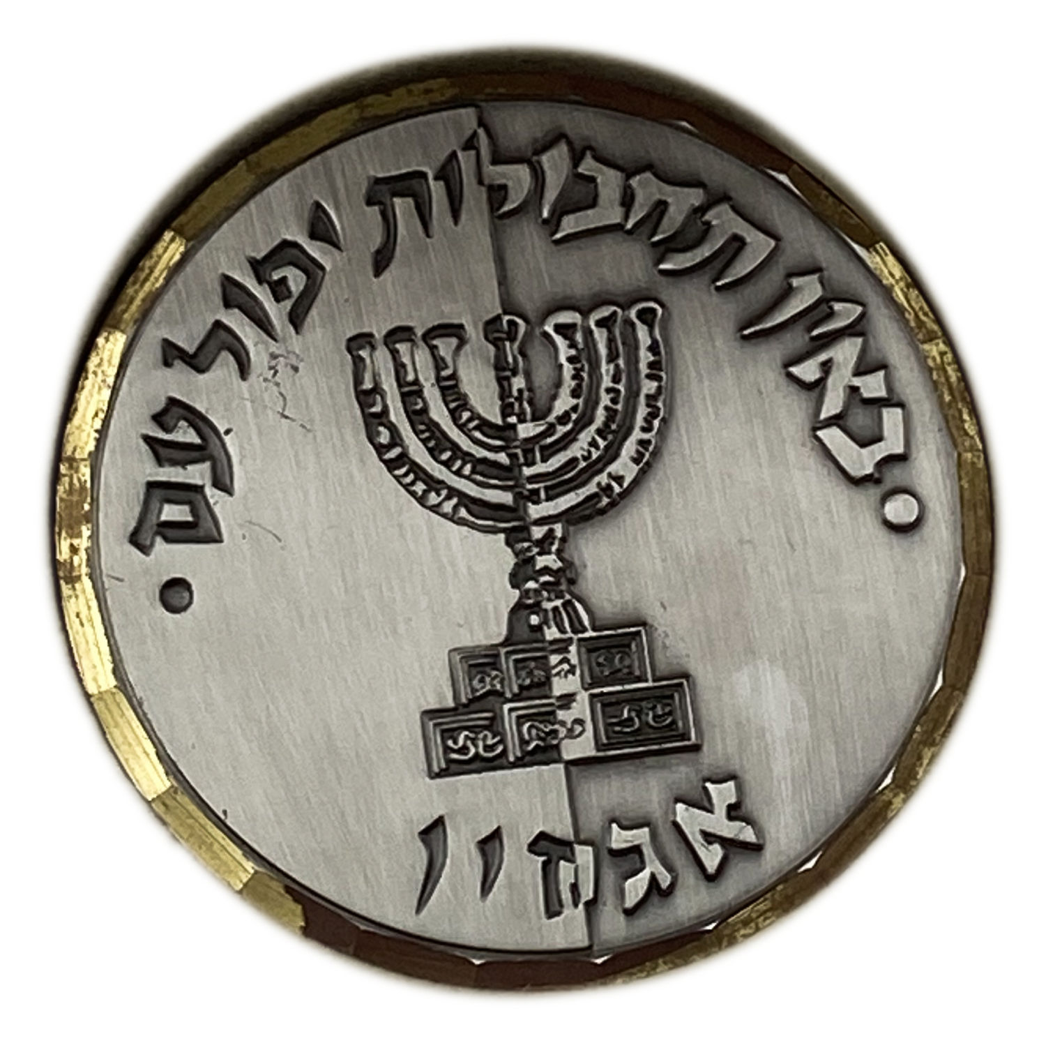 Israel - The Shin Bet organization medal "Without trickery a nation will fall", 60th anniversary of the State of ... - 1 0