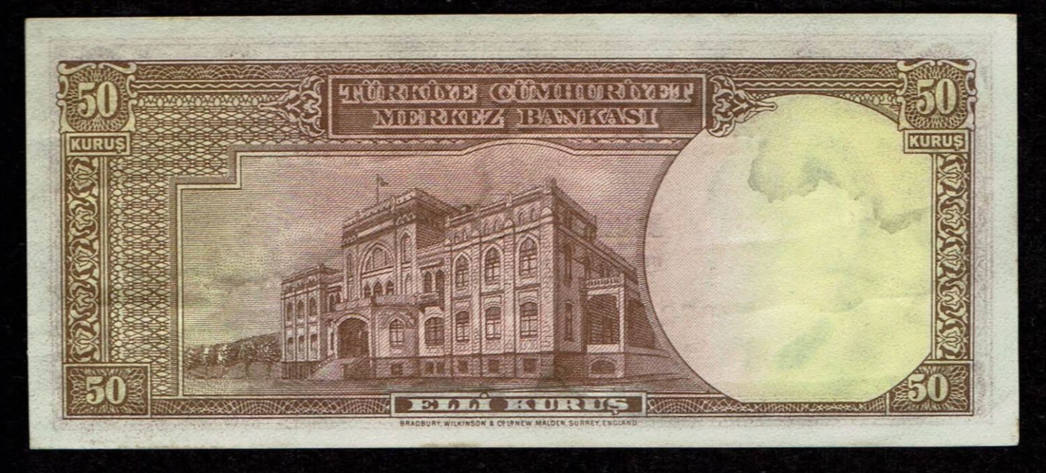 Turkey / Ottoman Empire - 50 Kurus - No date - AU - 1 1