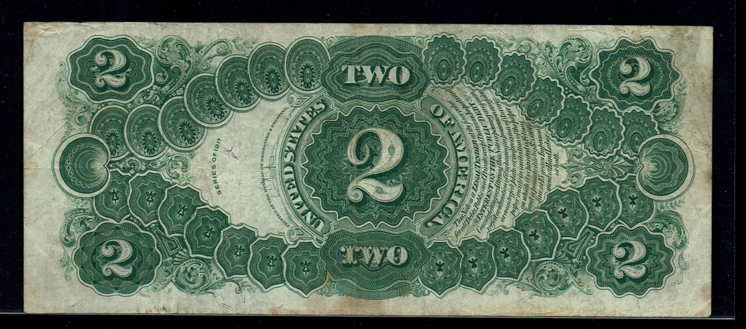 USA - 2 Dollars 1917 - F-VF - 1 1