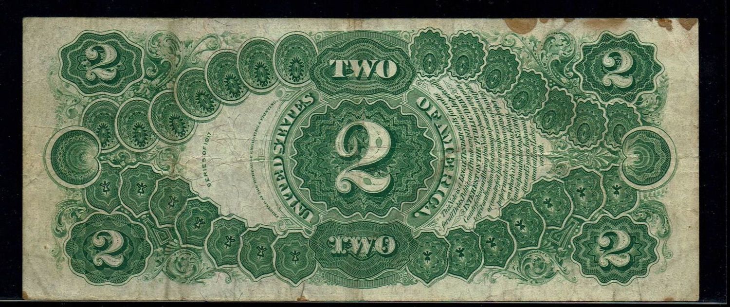 USA - 2 Dollars 1917 - F-VF - 1 1