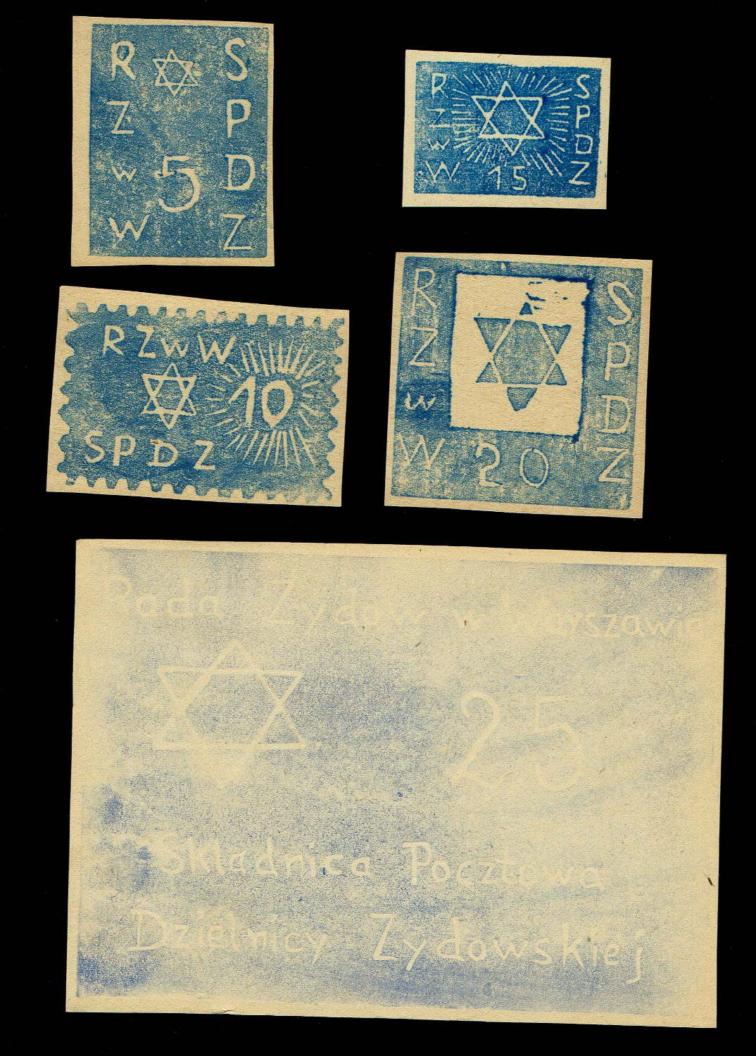 Holocaust concentration camps money - Poland - Warsaw, banknote set of ghetto warsaw.
One of the ... - 1 1
