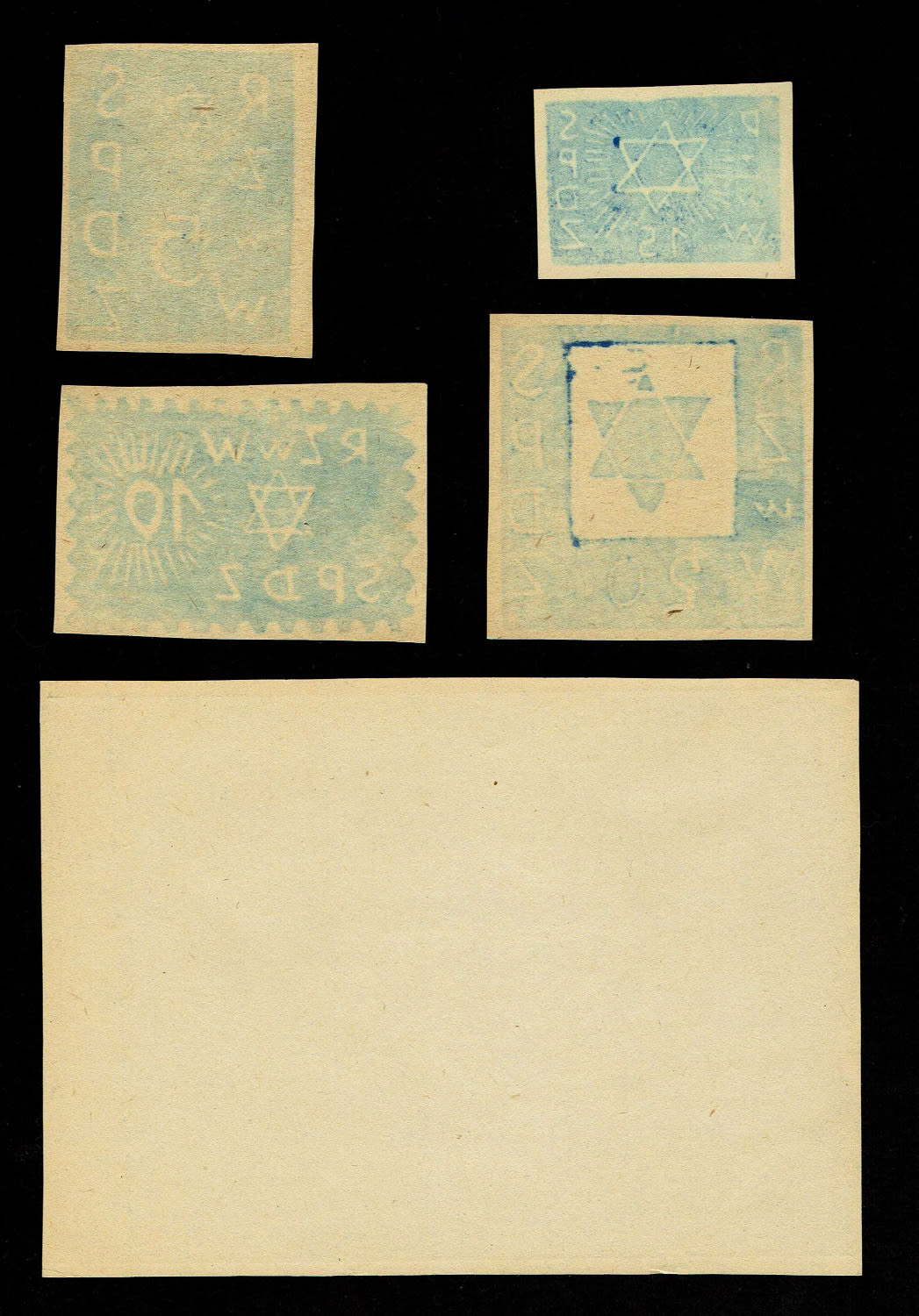 Holocaust concentration camps money - Poland - Warsaw, banknote set of ghetto warsaw.
One of the ... - 1 2