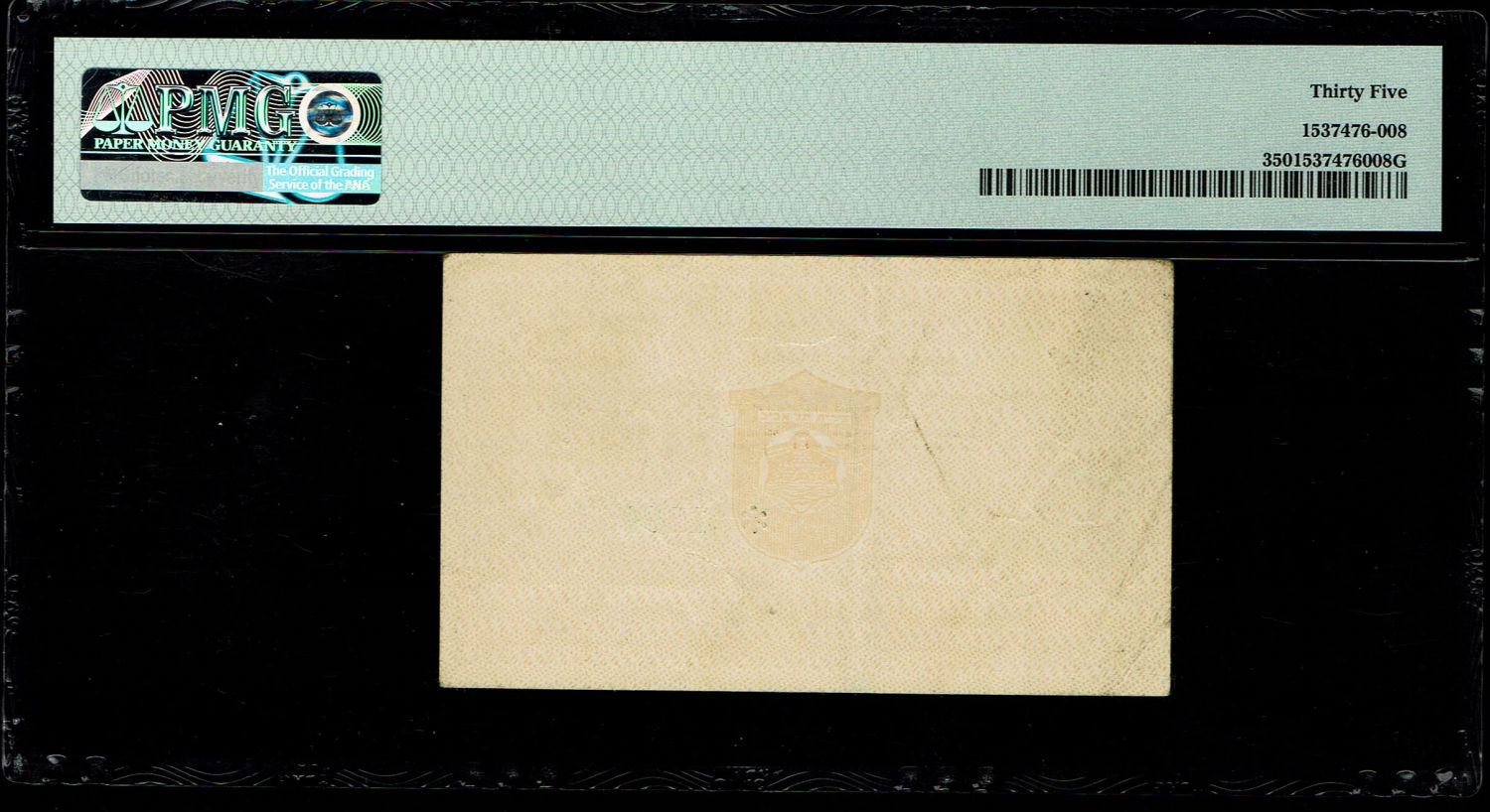 Israel - 50 Mils 1948 - PMG 35 - Tel Aviv waas city note - 6 Digits serial number - Rare
the lack of ... - 1 1