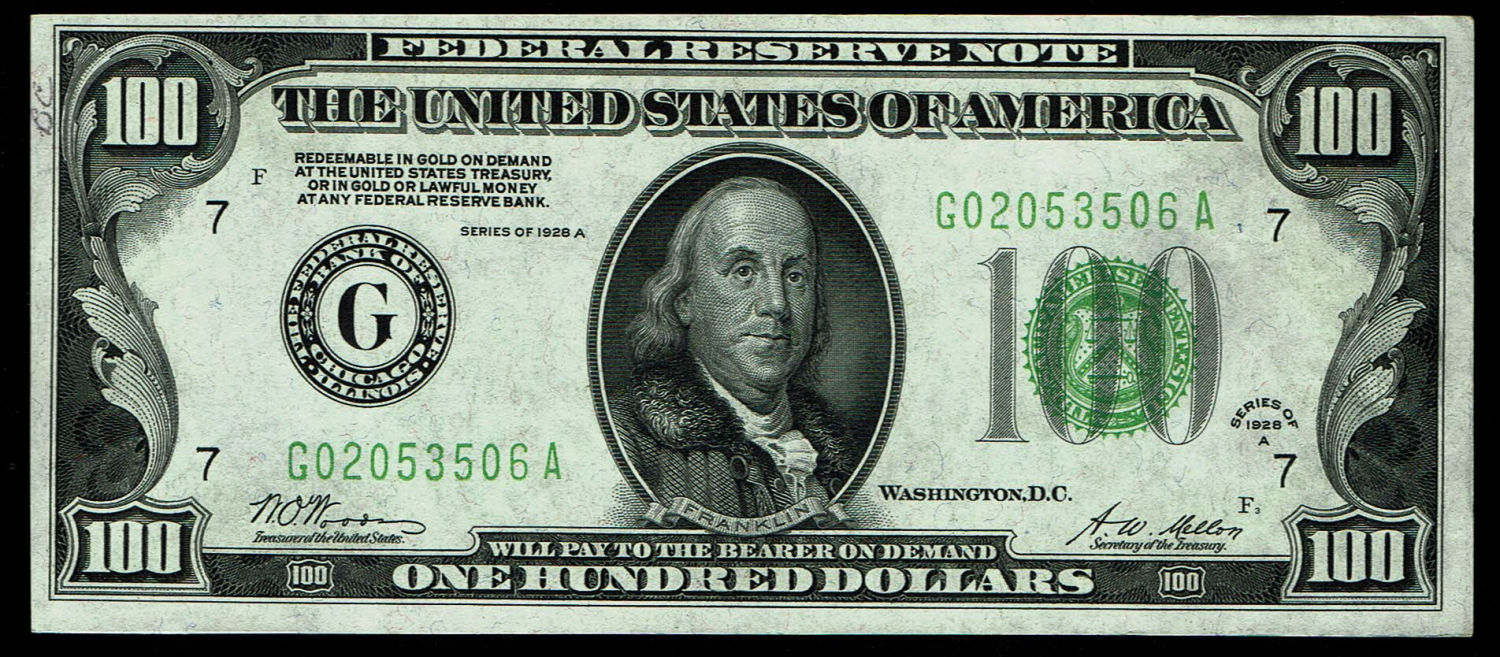 USA - 100 Dollars 1928 - XF
The dollar (or US dollar, also known as the US dollar or US dollar) is ... - 1 0