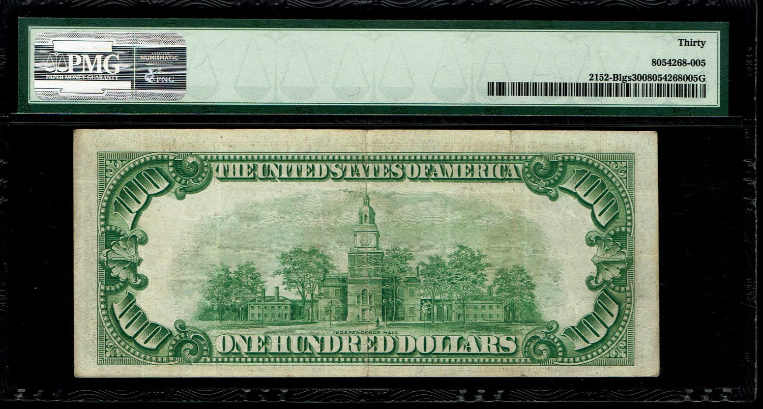 USA - 100 Dollars 1934 - PMG 30
The dollar (or US dollar, also known as the US dollar or US dollar) ... - 1 1