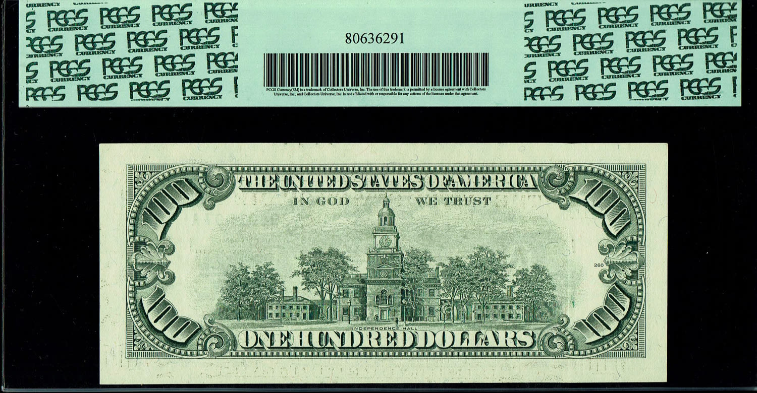 USA - 100 Dollars 1993 - PCGS 66 PPQ
The dollar (or US dollar, also known as the US dollar or US ... - 1 1