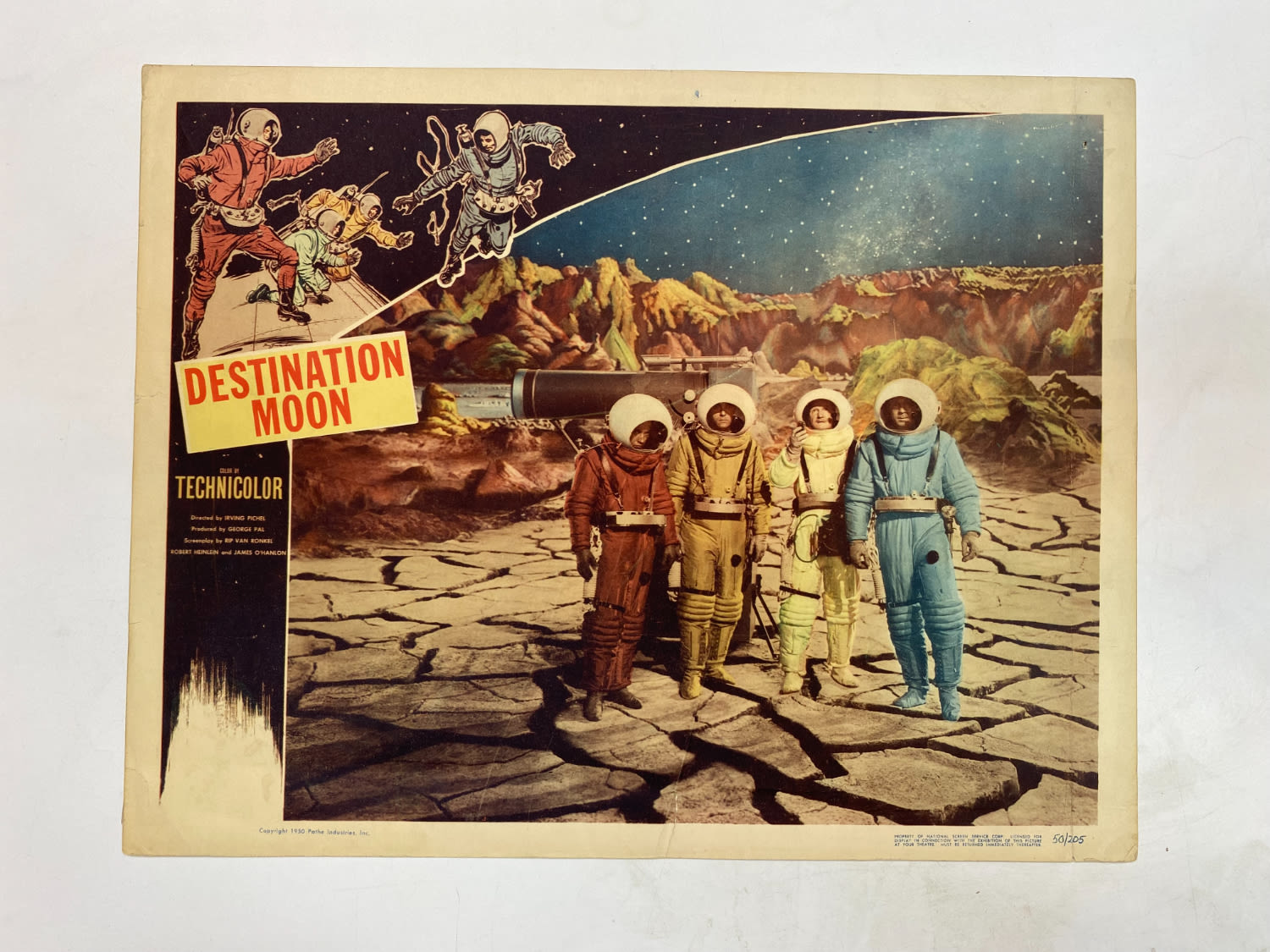 כרזה לסרט - Destination Moon - שנה 1950
Destination Moon (מכונה גם מבצע ירח) הוא סרט מדע בדיוני ... - 1 0