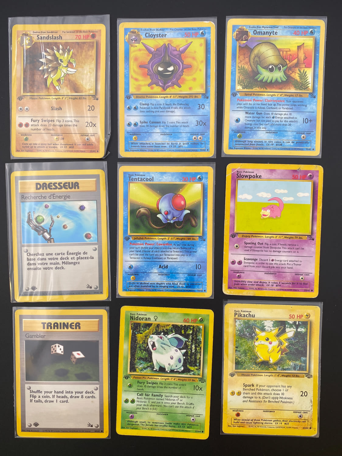 קלפי איסוף - לוט 31 קלפי פוקימון באנגלית - Rare, Holo Rare, 1st Edition, Shadowless, 1st Edition and Shadowless ... - 1 3