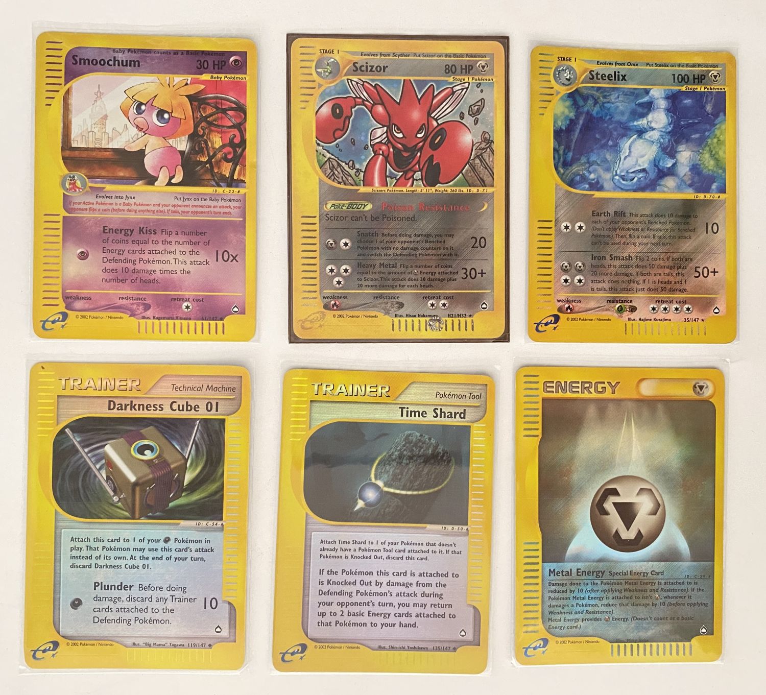 קלפי איסוף - פוקימון -  Aquapolis (TCG) - 6 Cards - Holo & Reverse Holo - NM/LP
פוקימון ... - 1 0